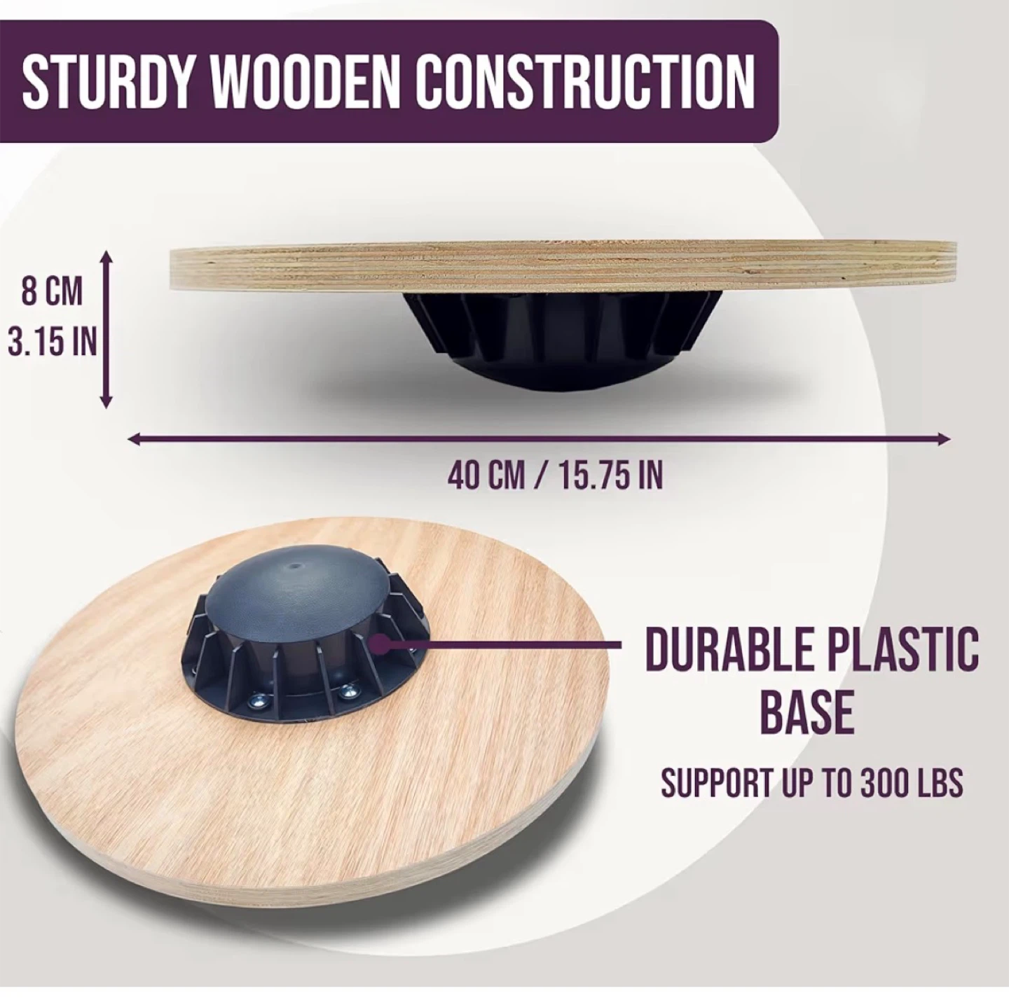 Wobble Balance Trainer Board - photo 2