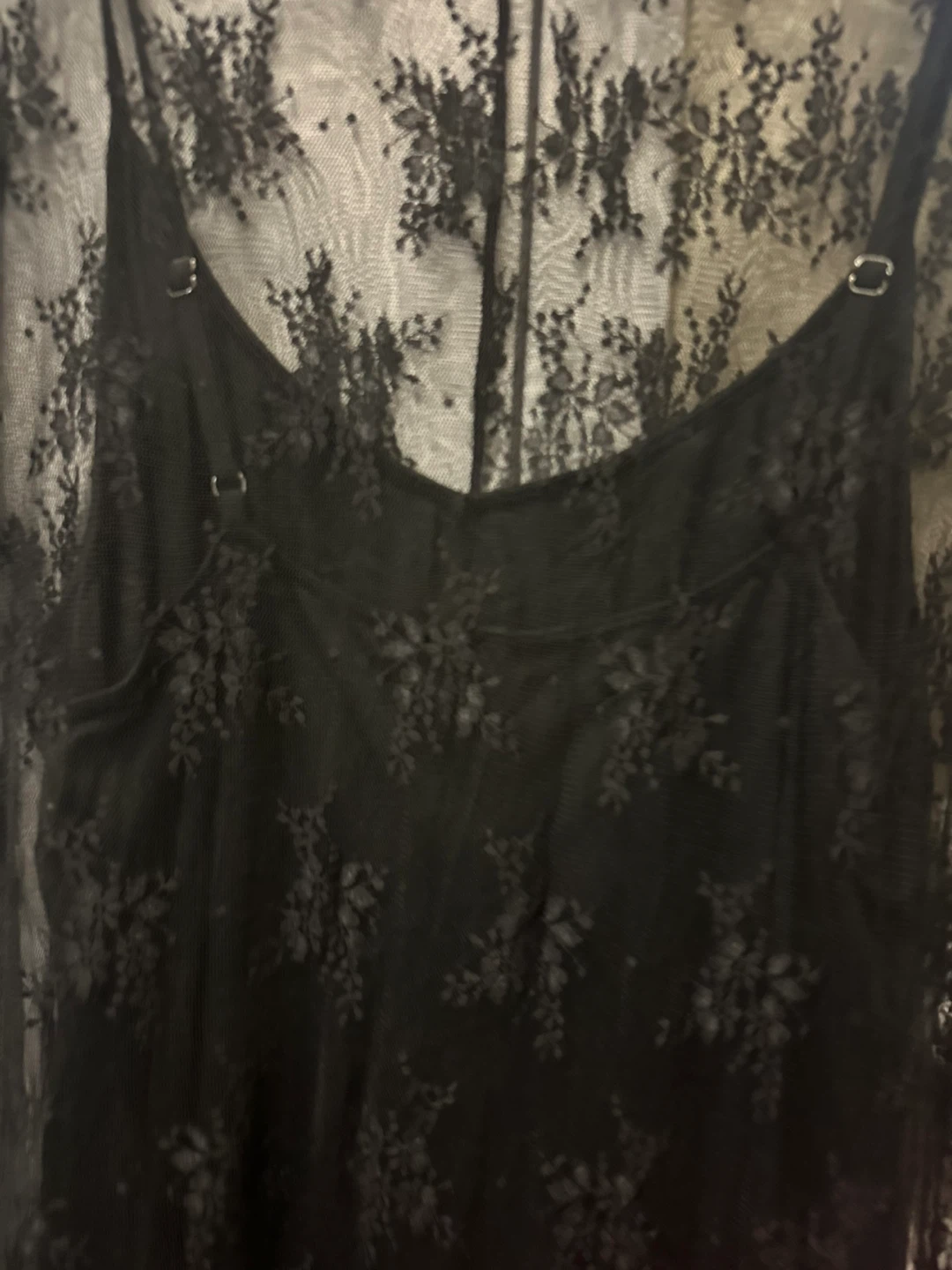 Halara Long Sleeve 2-piece Lace Maxi Casual Dress XL - photo 4