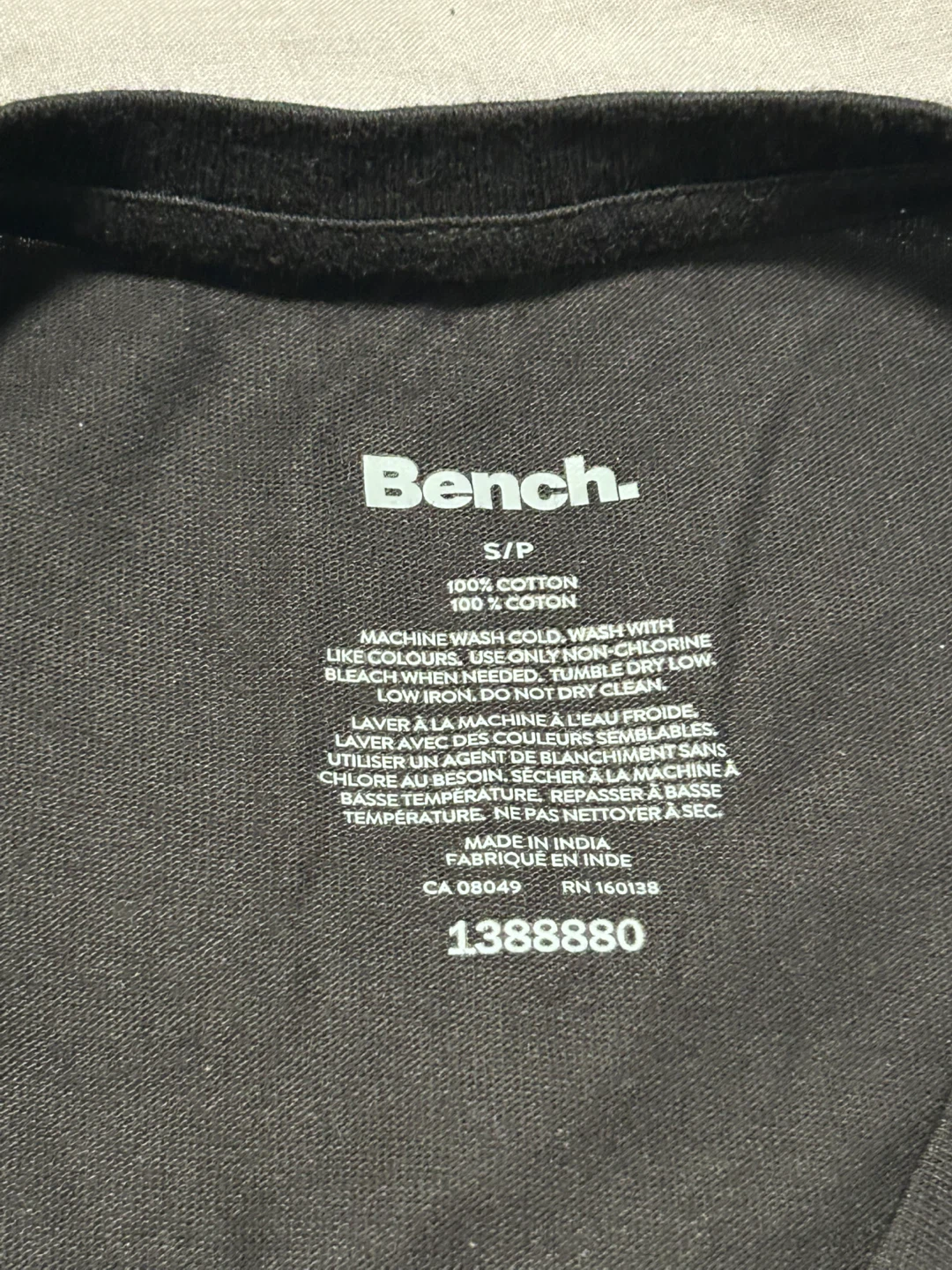 Bench Black T-Shirts (2-Pack) S/P - photo 2