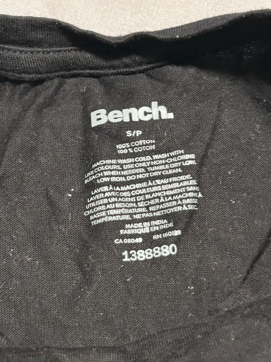 Bench Black T-Shirts (2-Pack) S/P - photo 3