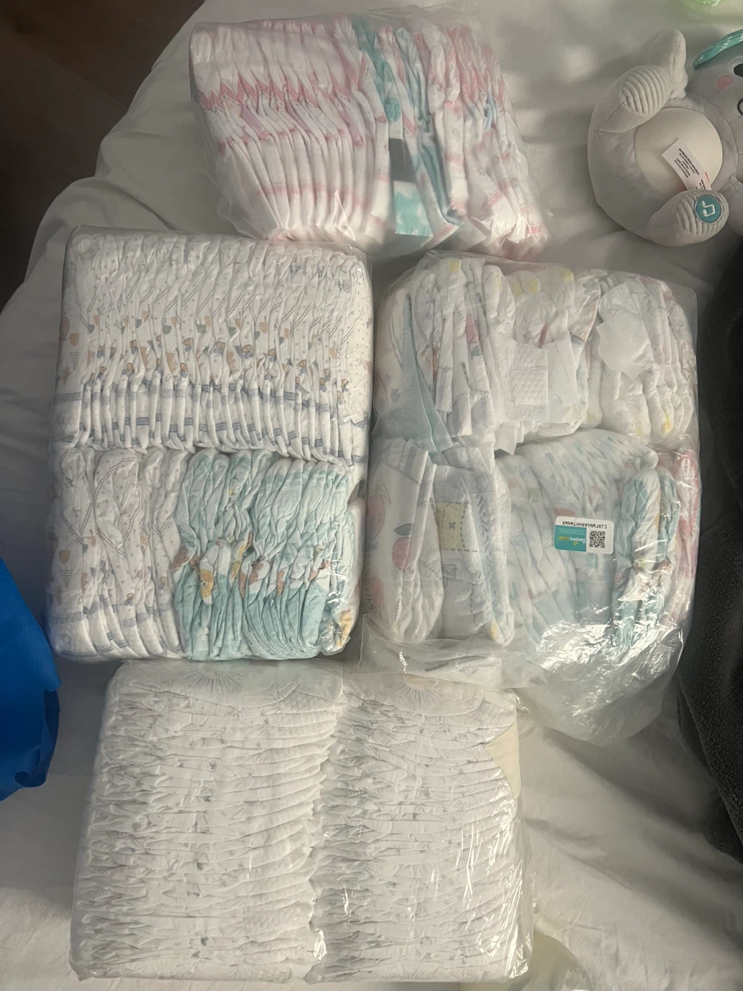 Assorted Baby Diapers size 1