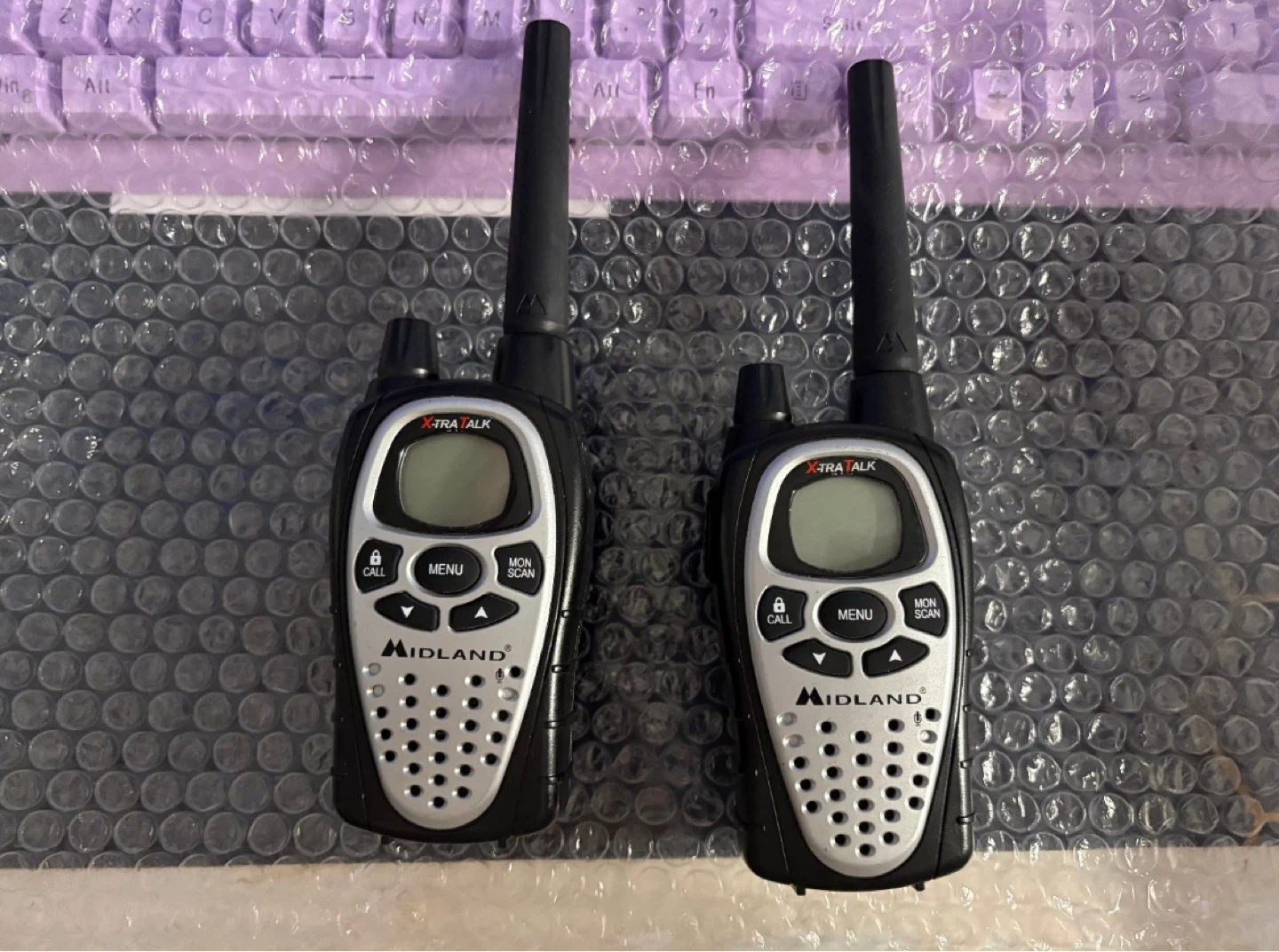 2 Midland GXT-710-VP3 Radios