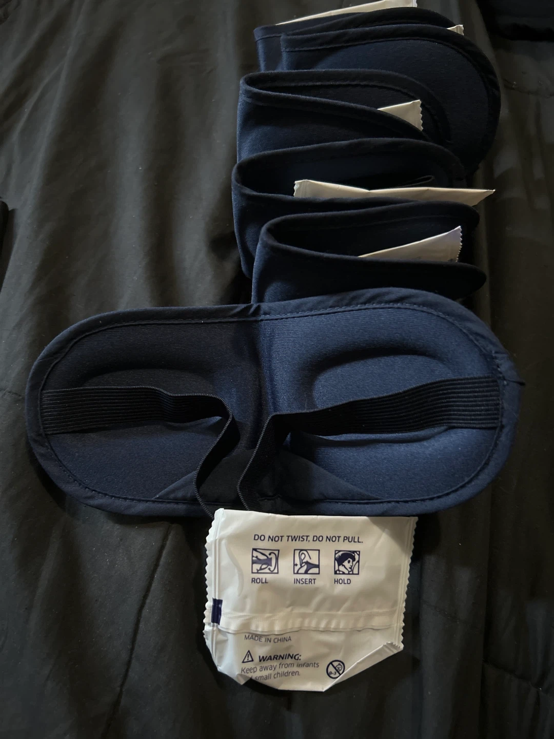 Airline Eye Mask & Earplugs Set - photo 3