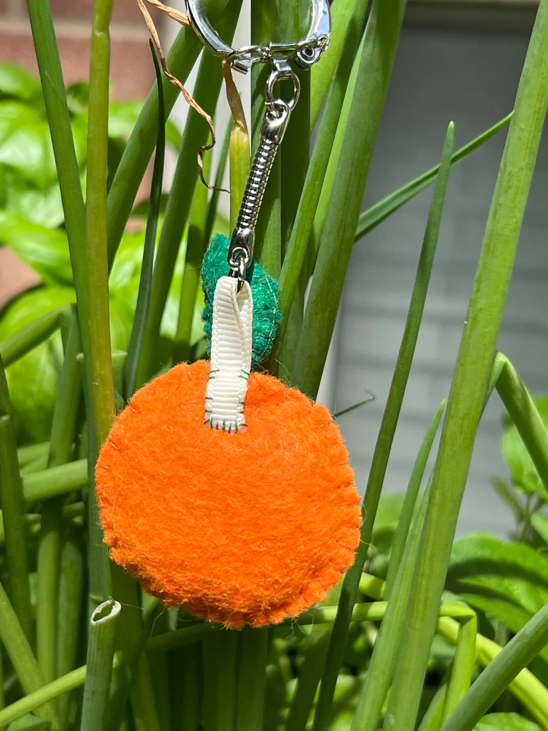 Orange tangerine Keychain - photo 2