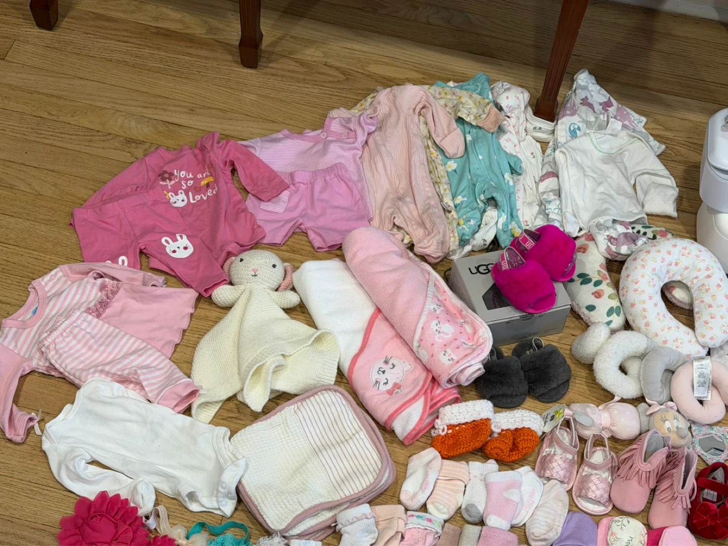 Huge Baby Girl Clothes & Accessories Lot - Newborn to Toddler - photo 2