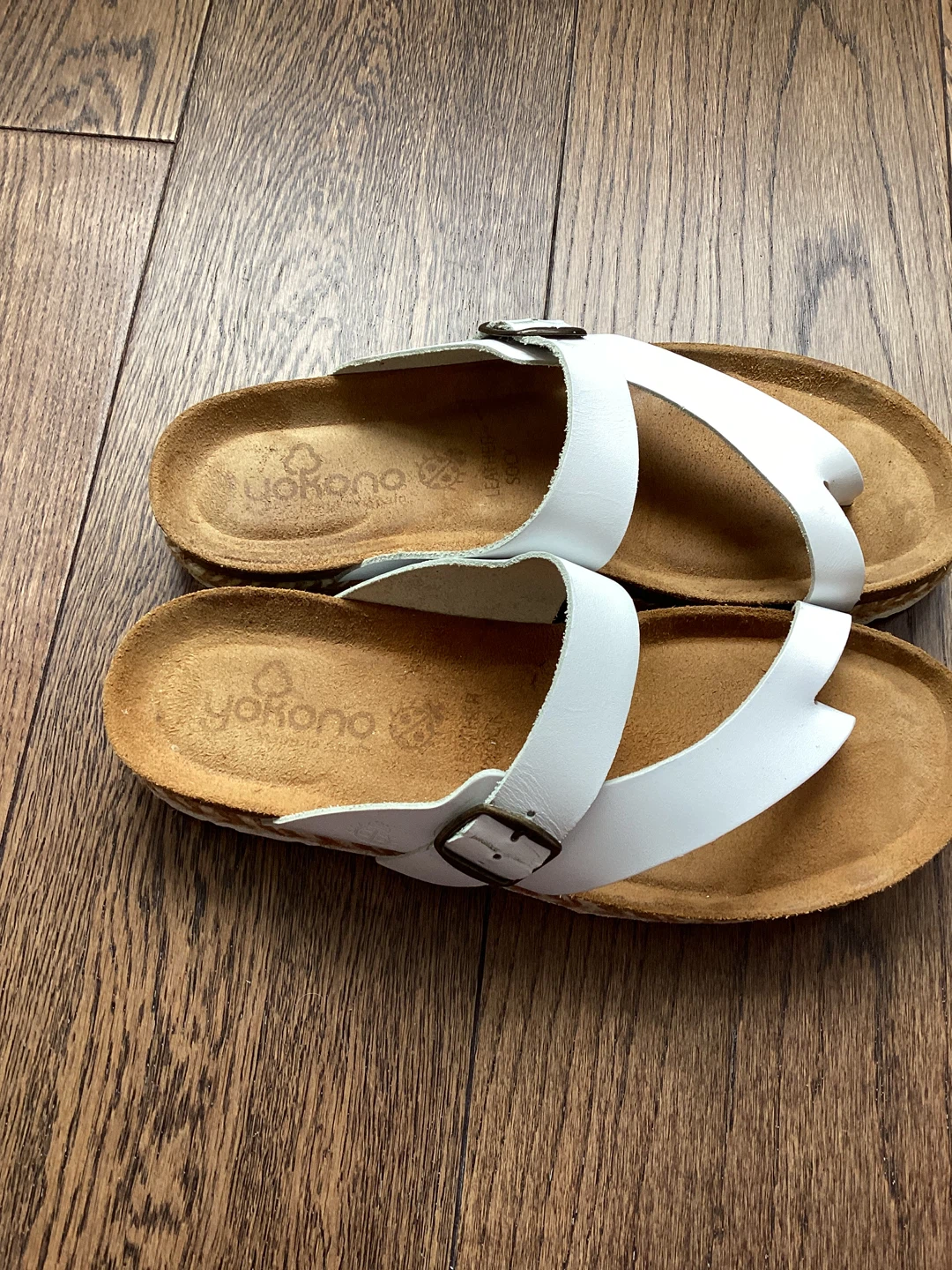 YOKONO WHITE LEATHER SANDAL - photo 2
