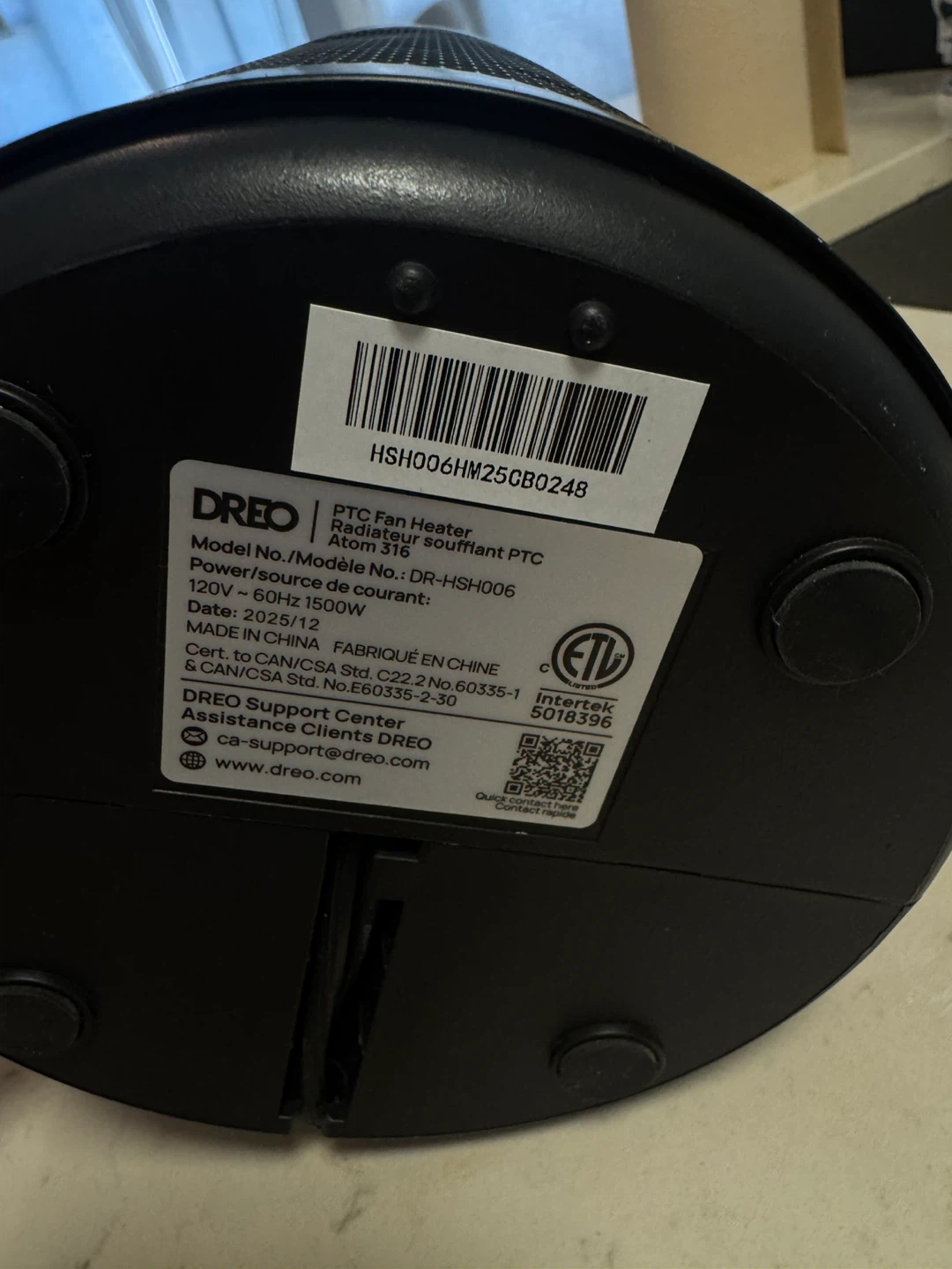 Dreo PTC Fan Heater - photo 3