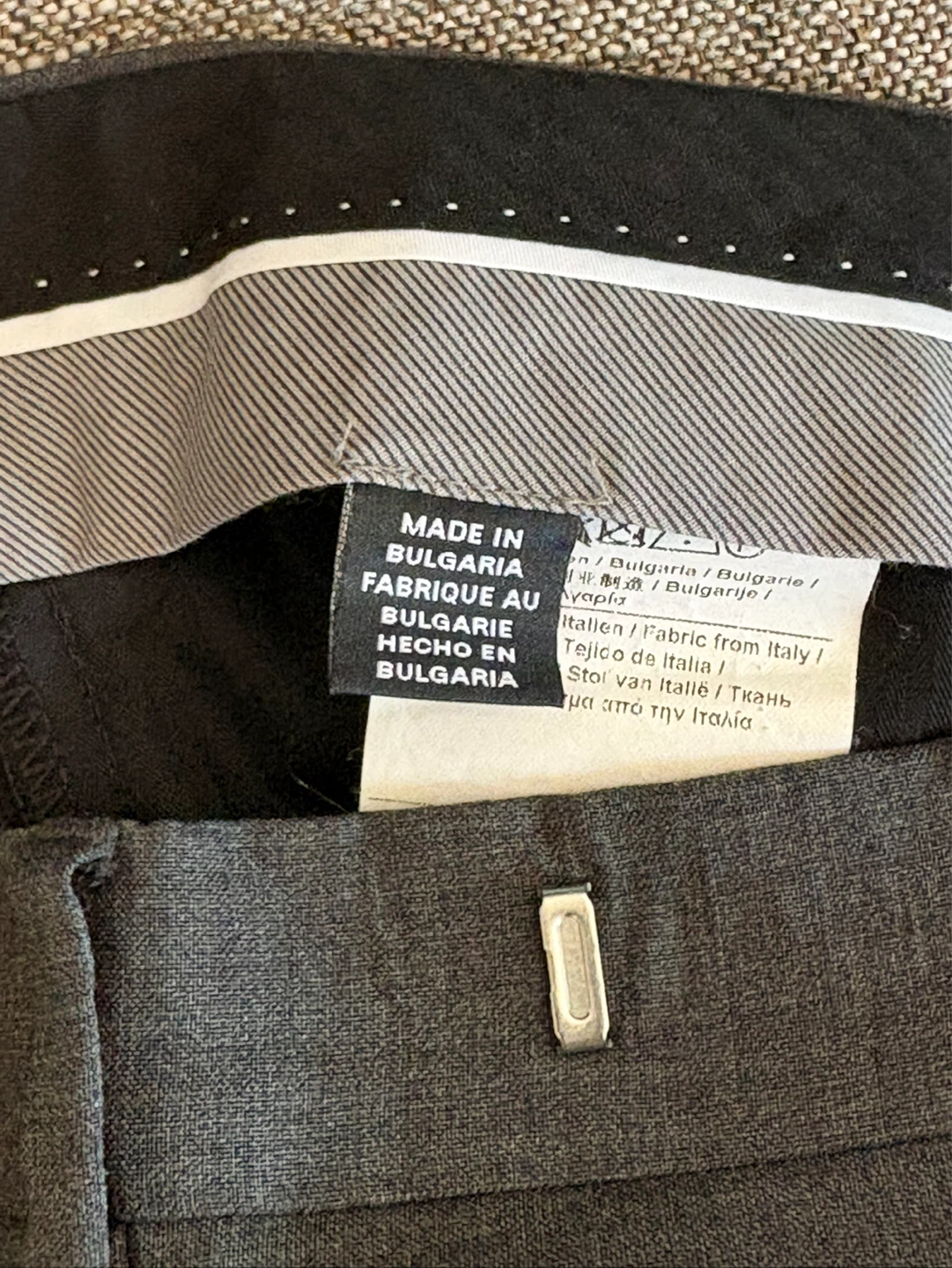 Grey Wool Dress Pants - photo 4