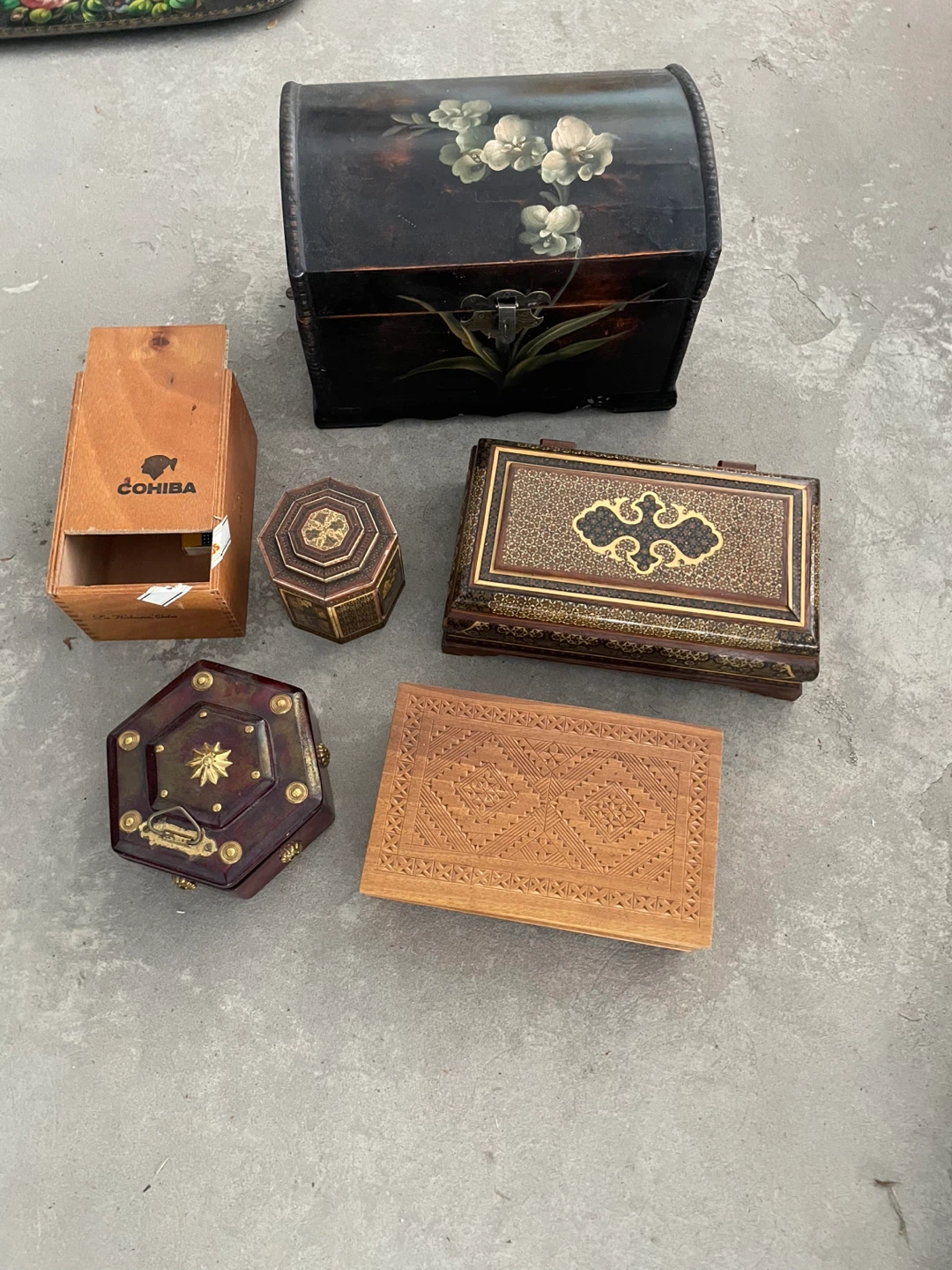 Assorted Decorative Boxes