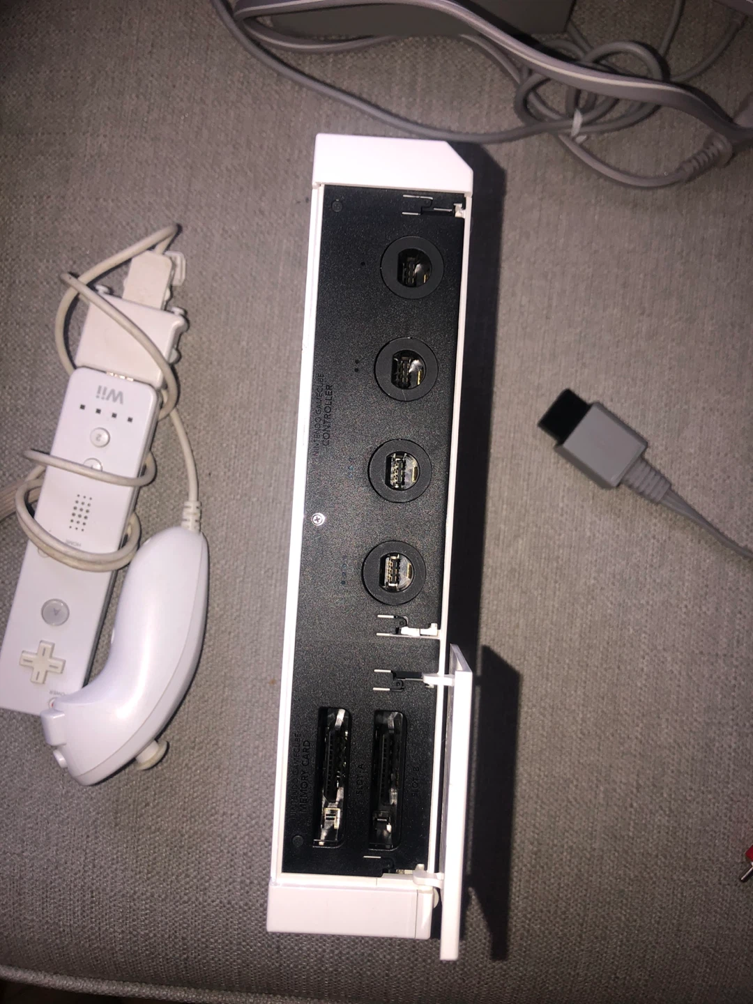 Nintendo Wii Console with Controllers and Power Adapter - photo 5
