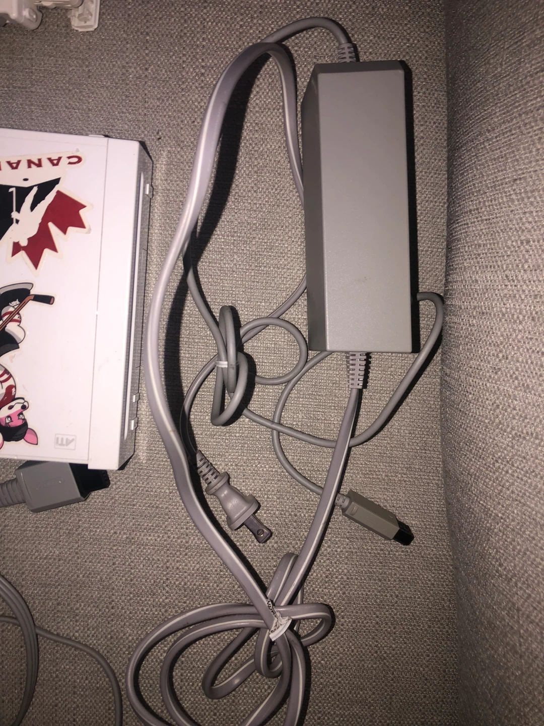 Nintendo Wii Console with Controllers and Power Adapter - photo 3