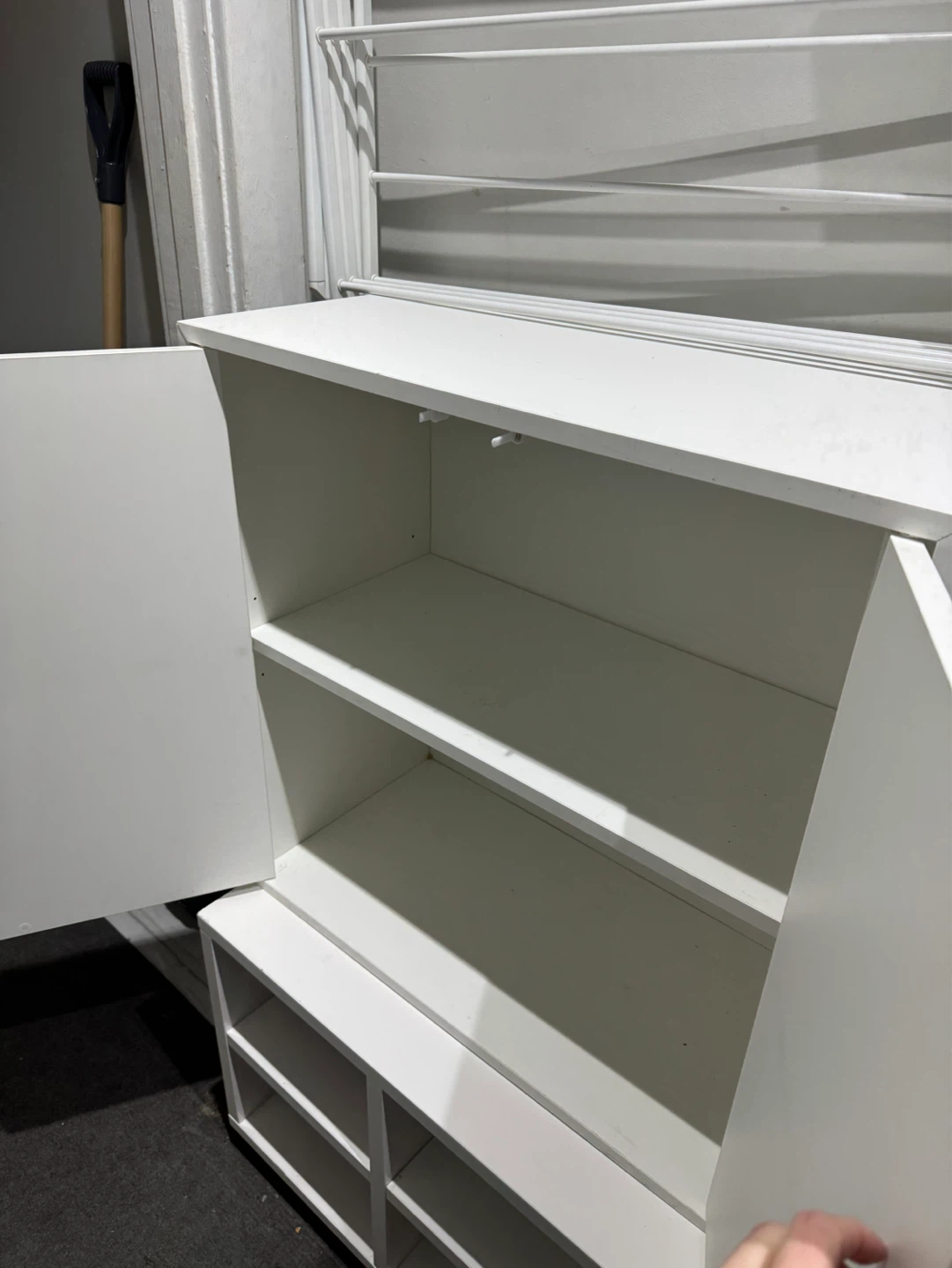 IKEA White Cabinet with doors - Can deliver