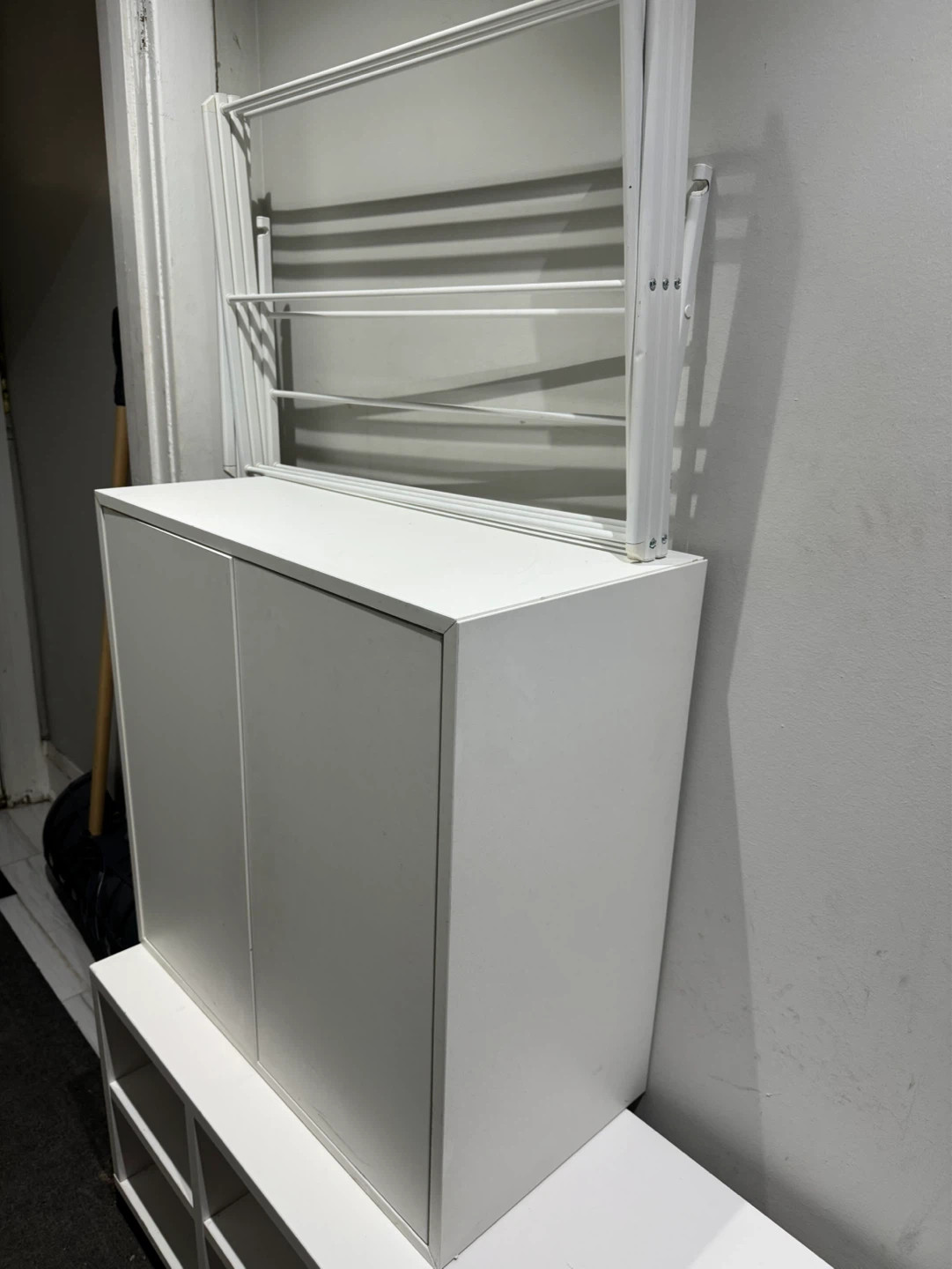 IKEA White Cabinet with doors - Can deliver - photo 2