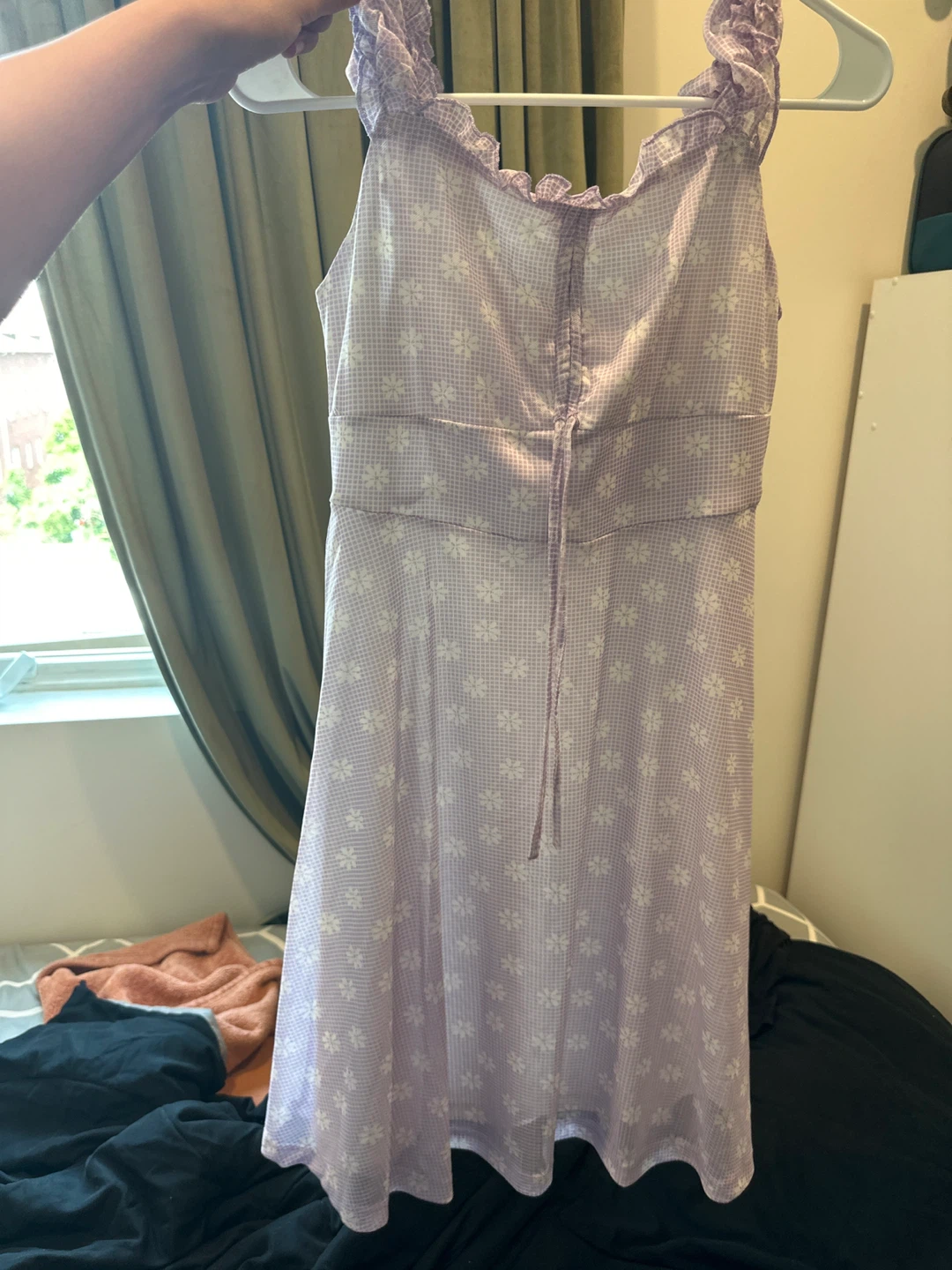 Purple floral dress - photo 2