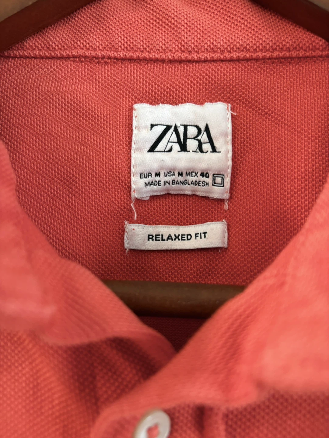 Zara Men's Relaxed Fit Short Sleeve Polo Shirt - photo 2