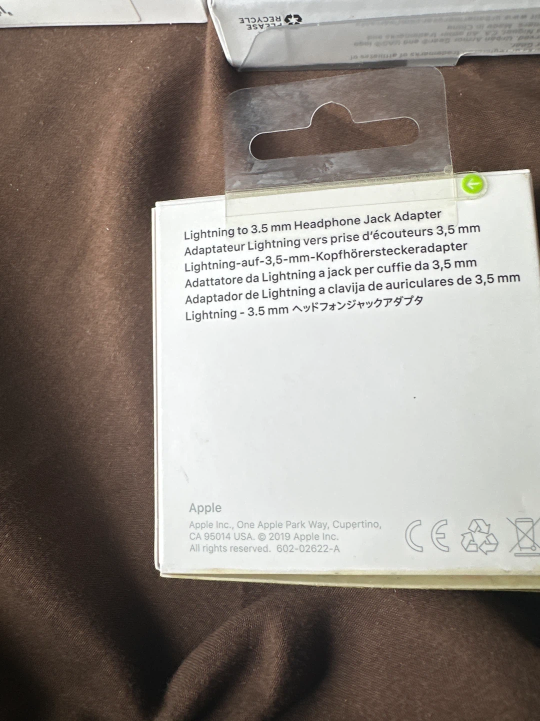 Apple Lightning to Headphone Jack Adapter - photo 2
