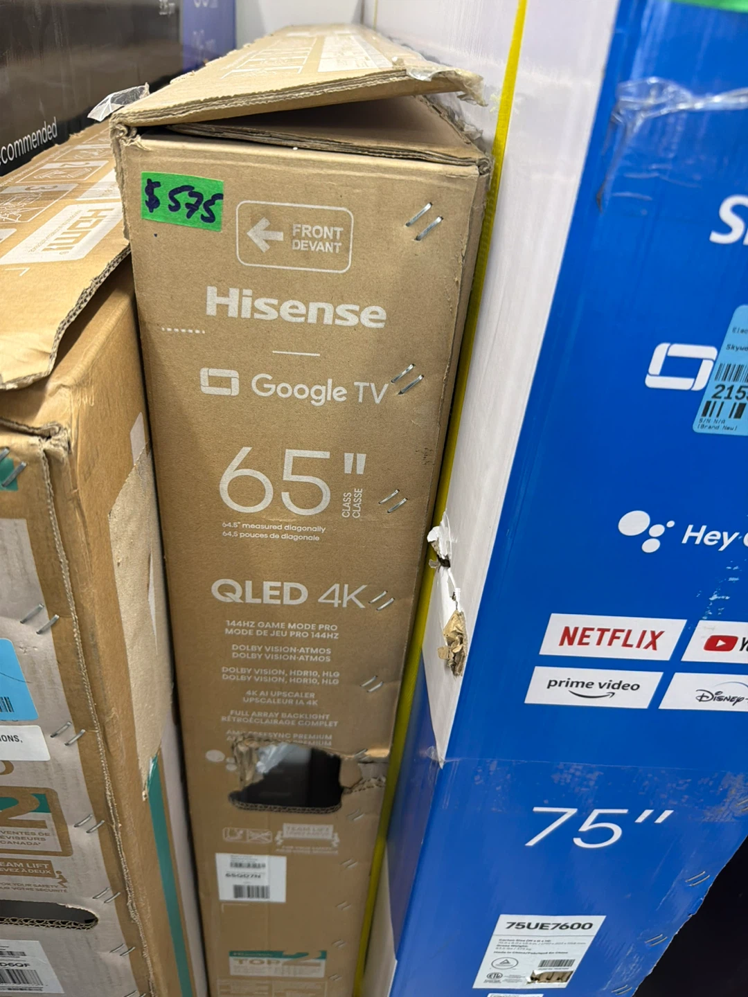 Clearance sale on Tv and Appliances every thing must go