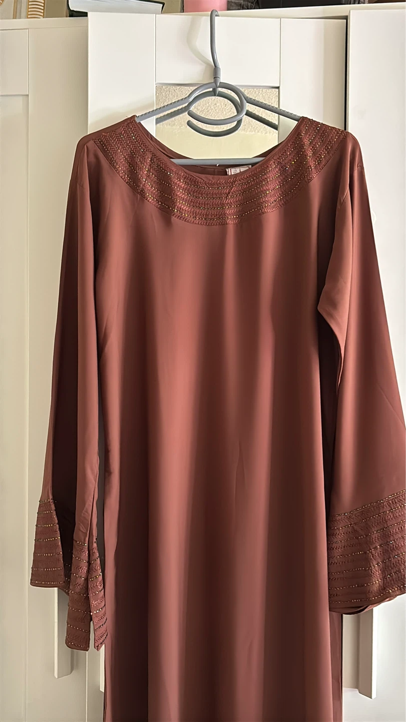 DUBAI TERRA Dress - Brown, Size 54 - photo 2