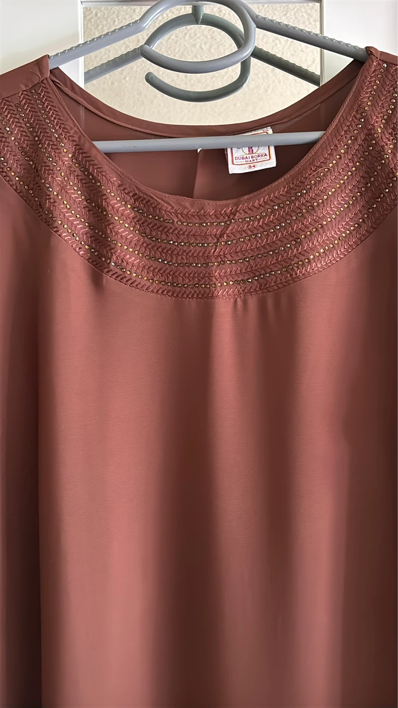 DUBAI TERRA Dress - Brown, Size 54