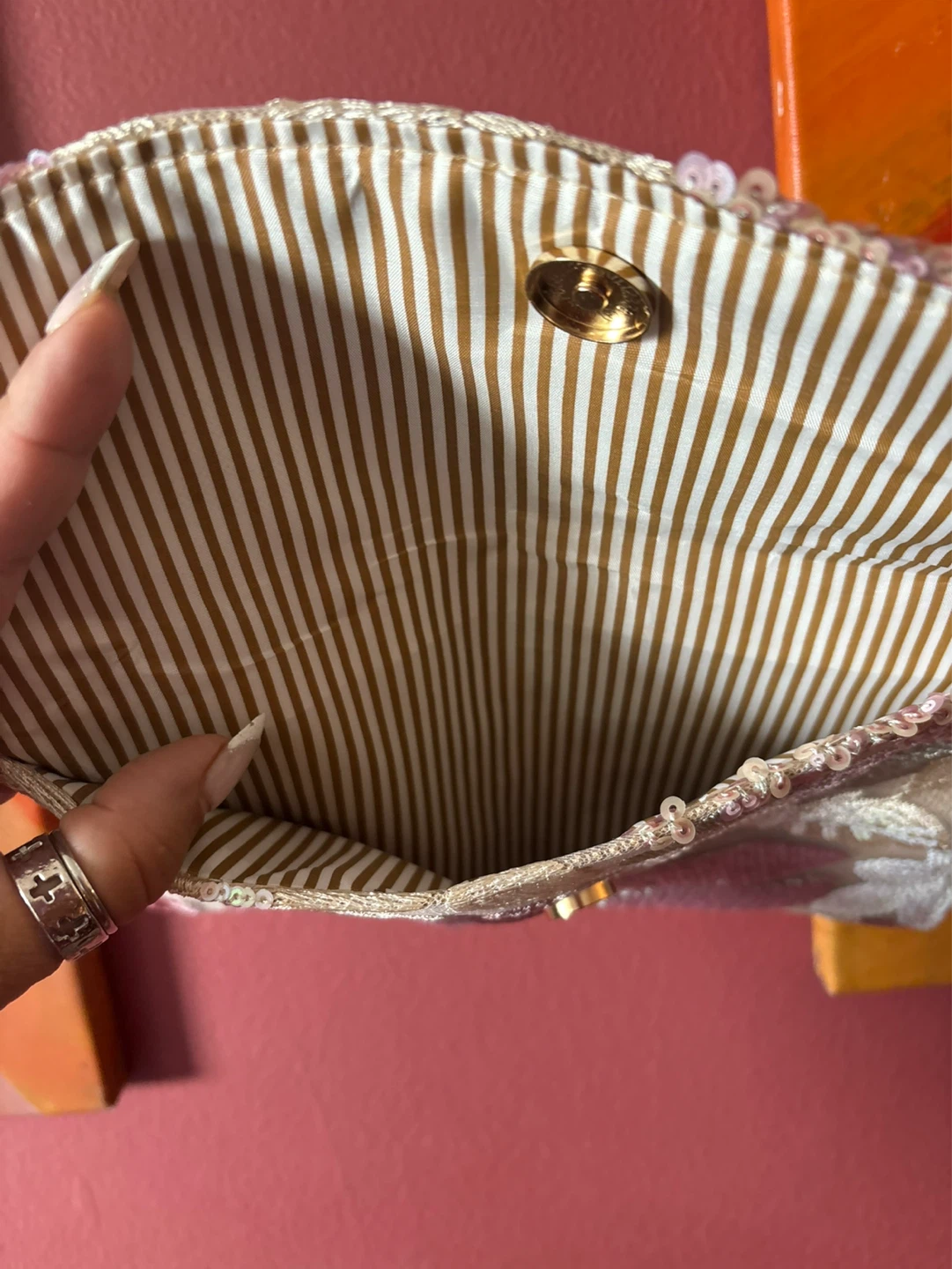 New Handmade Embellished Clutch Bag - photo 2