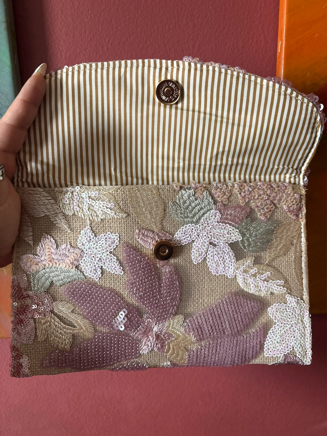 New Handmade Embellished Clutch Bag - photo 5
