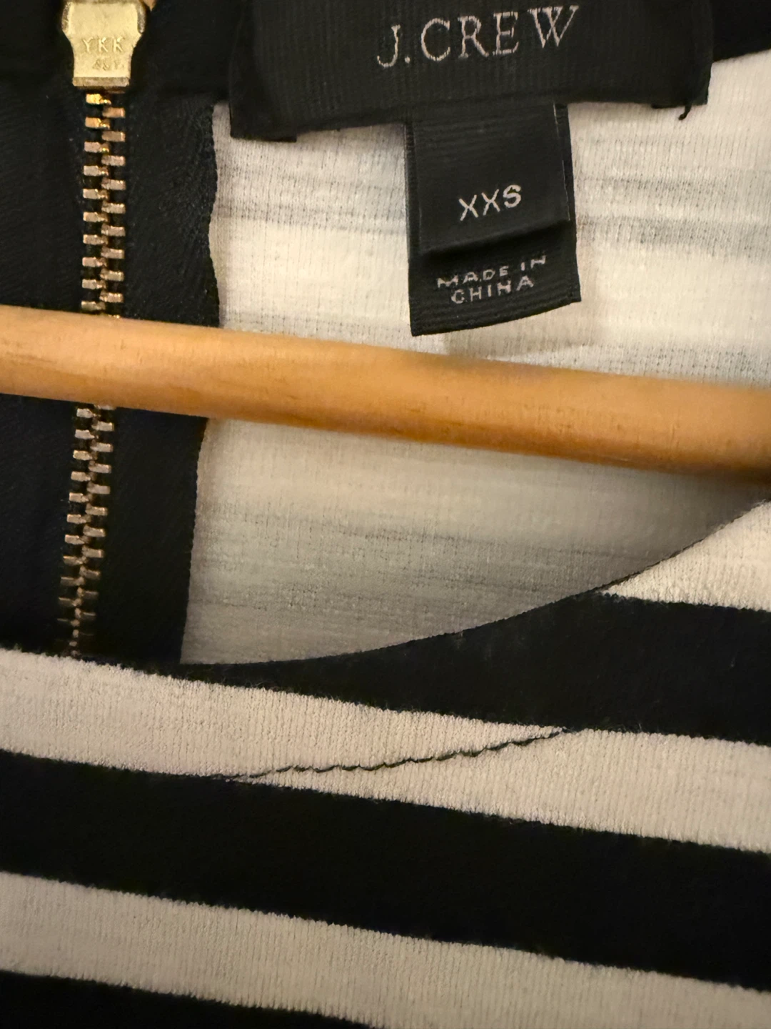 J. Crew Striped Dress XXS - photo 2