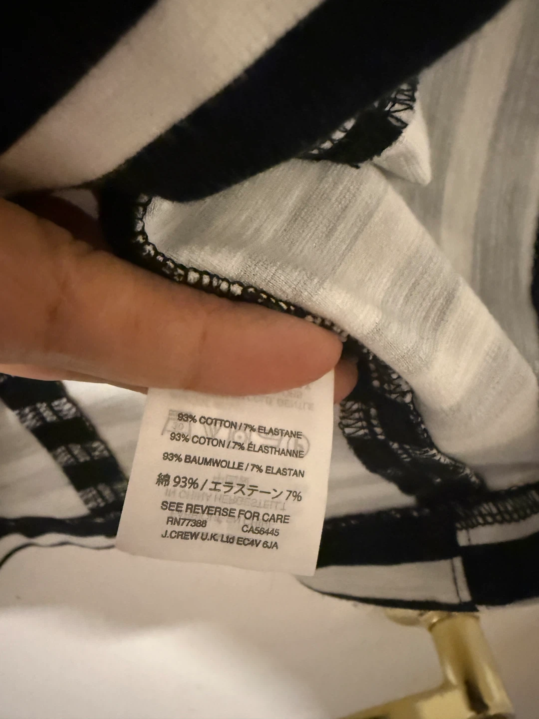 J. Crew Striped Dress XXS - photo 3