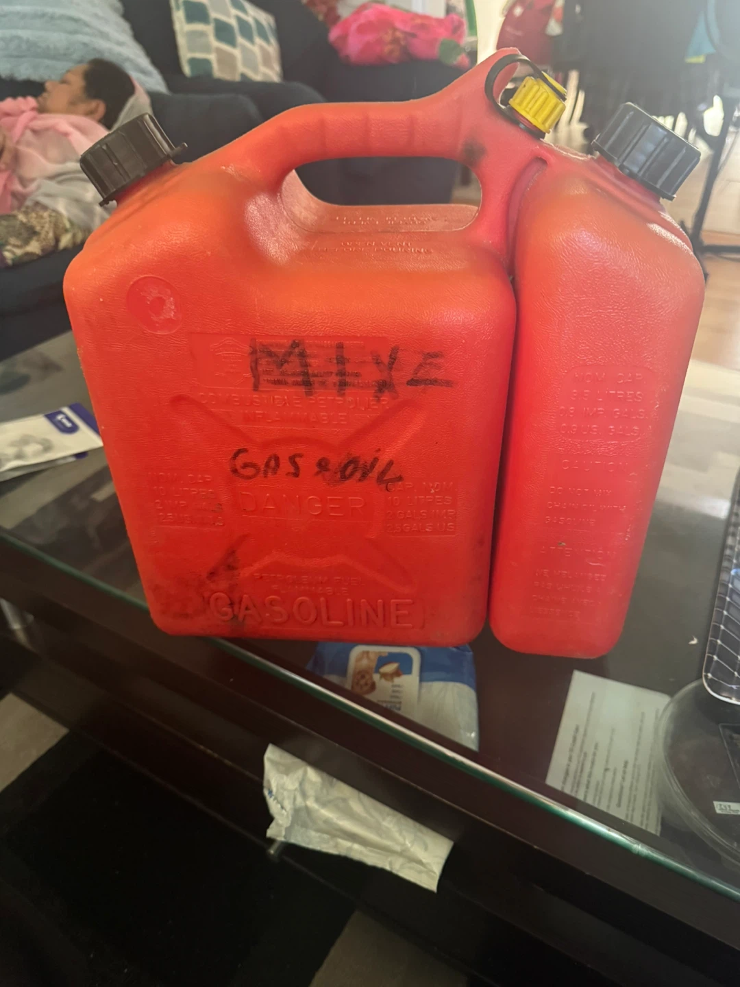 Red 10 Litre Gasoline Can - photo 3