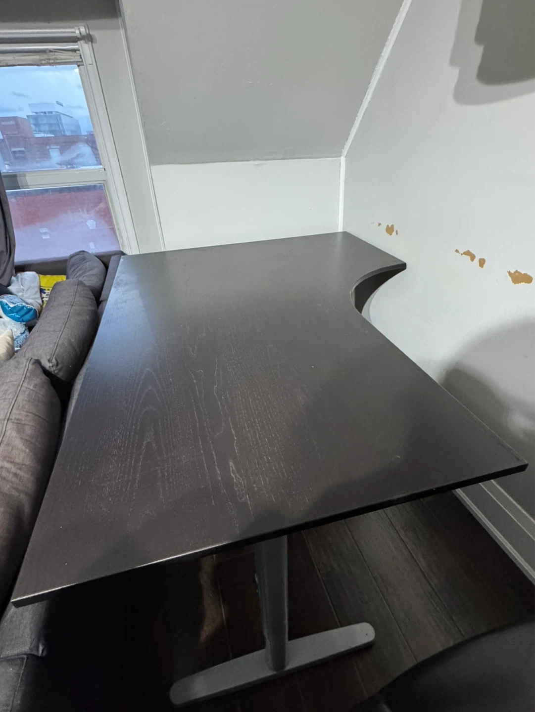Dark Wood Exec L-Shaped Desk - photo 2