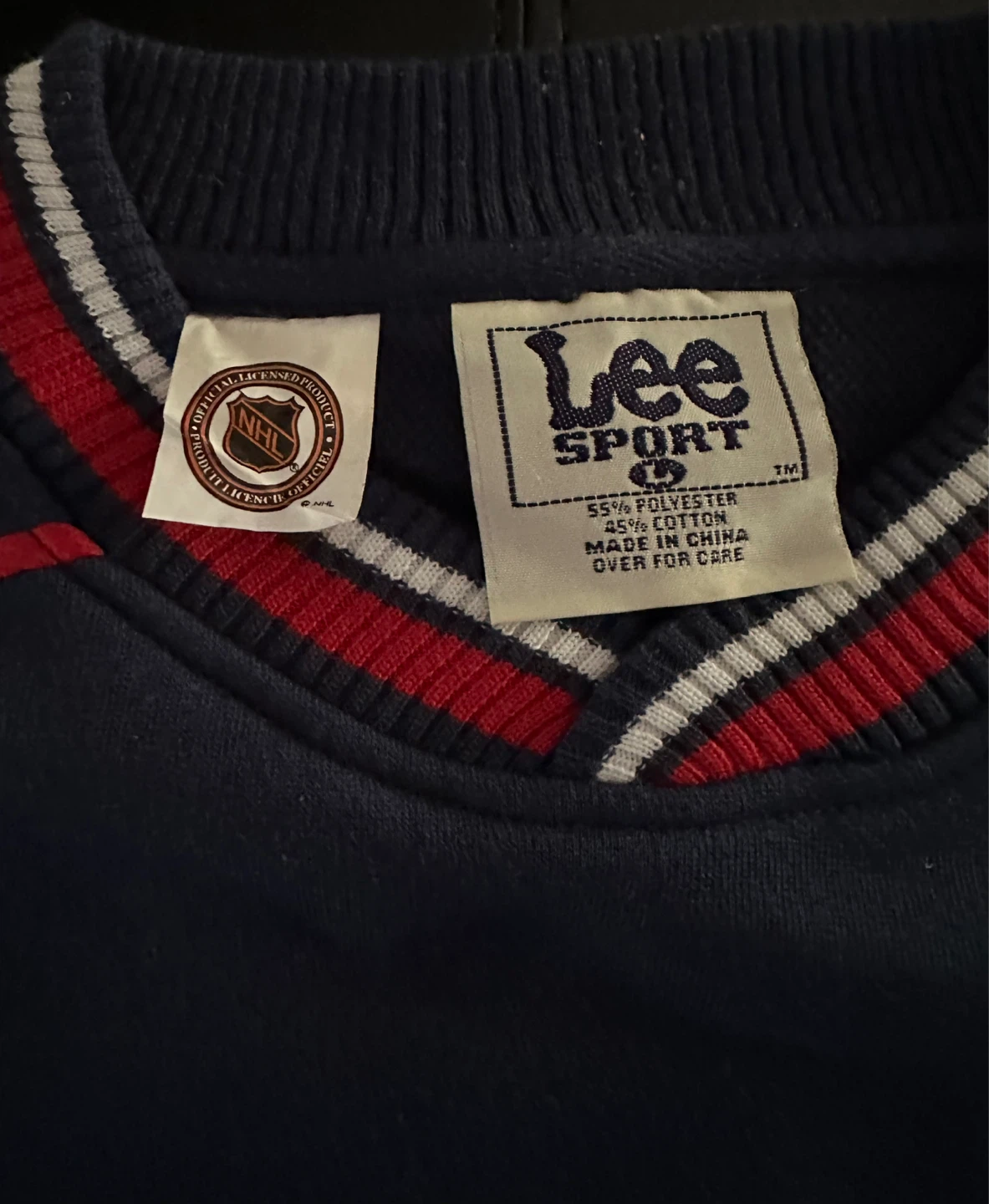 Lee Sport New York Rangers NHL Crewneck Sweatshirt - photo 2