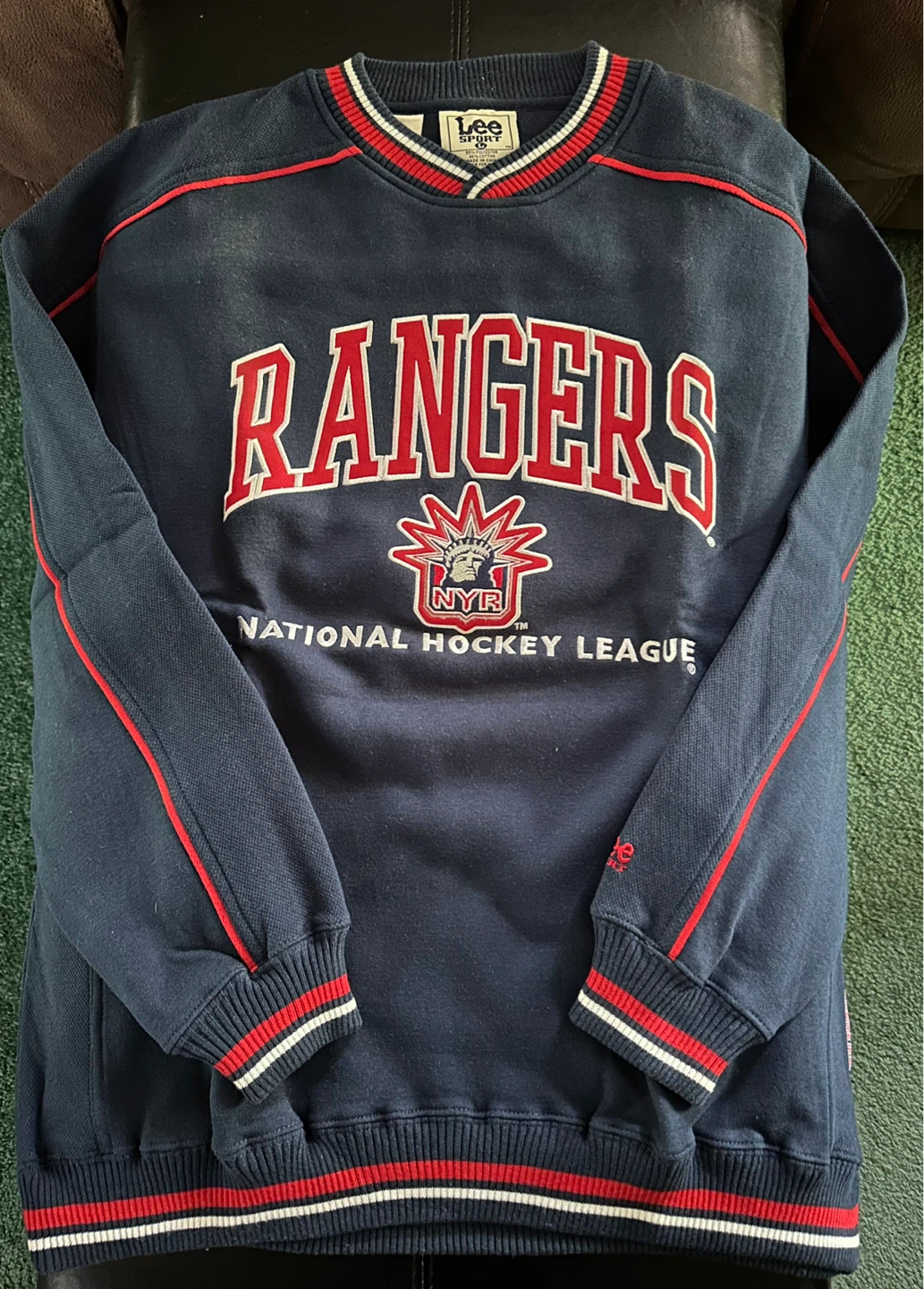 Lee Sport New York Rangers NHL Crewneck Sweatshirt