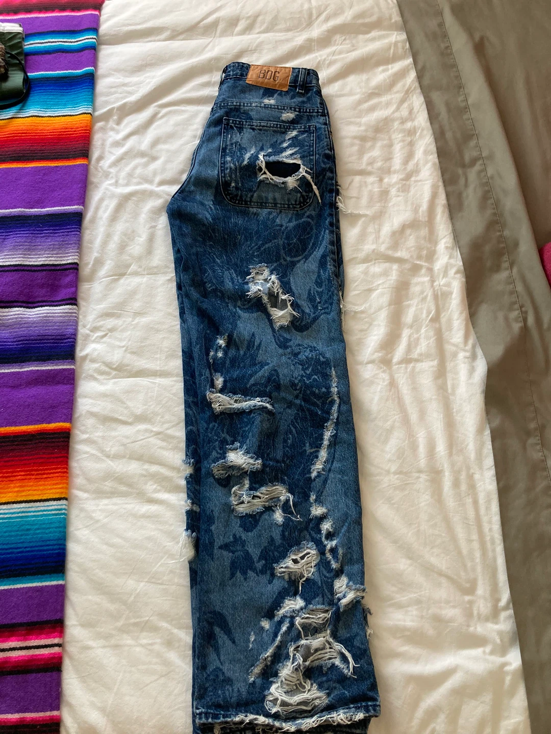 BDG Distressed Baggy Jeans - photo 2