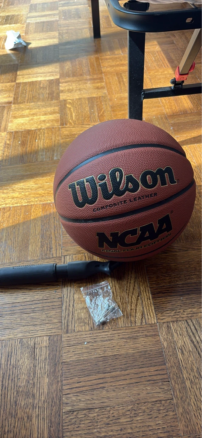 Wilson Leather Basketball with air Pump