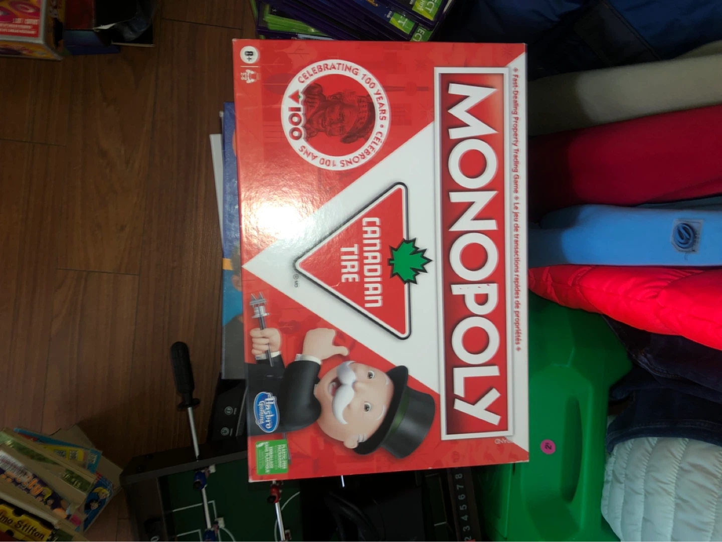 TOWER of Assorted Board Games and Remote Control Shark - photo 4