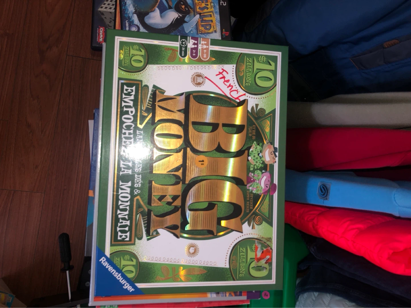 TOWER of Assorted Board Games and Remote Control Shark - photo 3