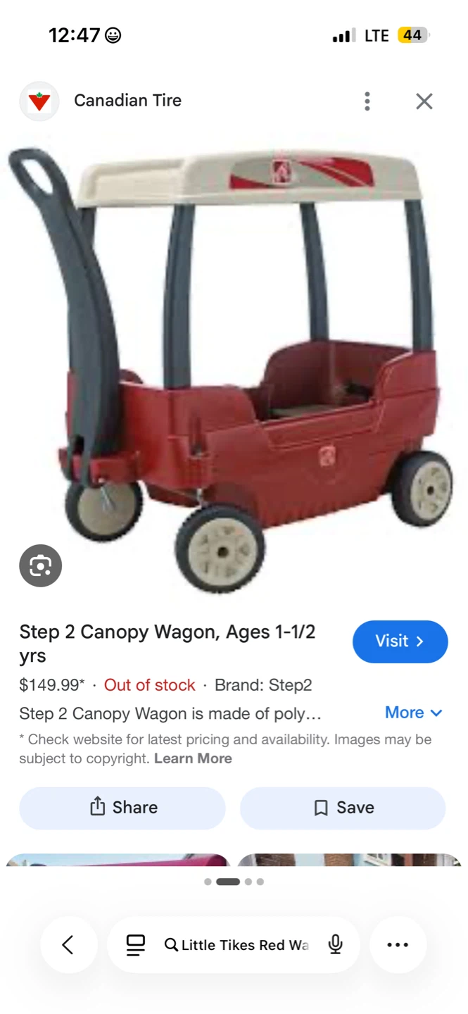 Step2 Canopy Wagon