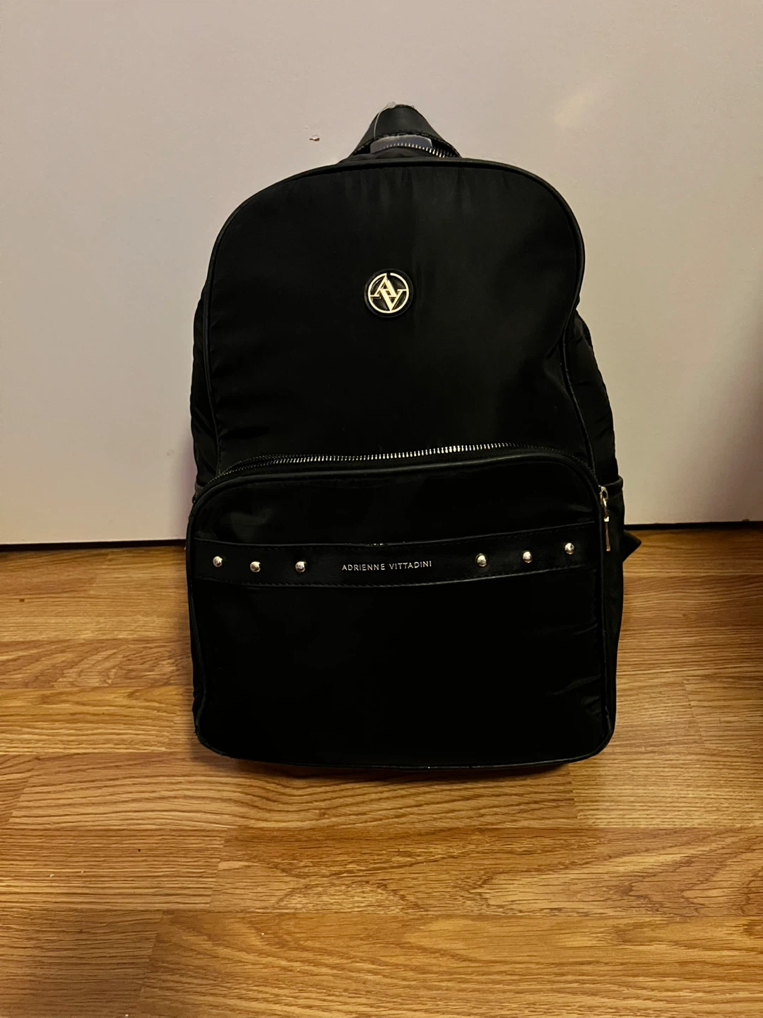Adrienne Vittadini Black Backpack