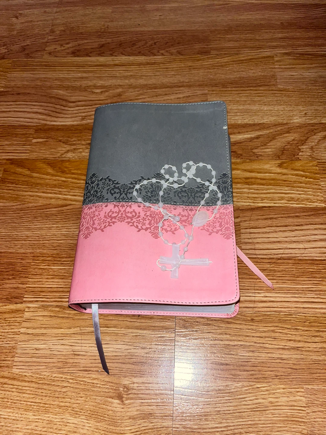 NIV Zondervan Life Application Study Bible Pink/Grey