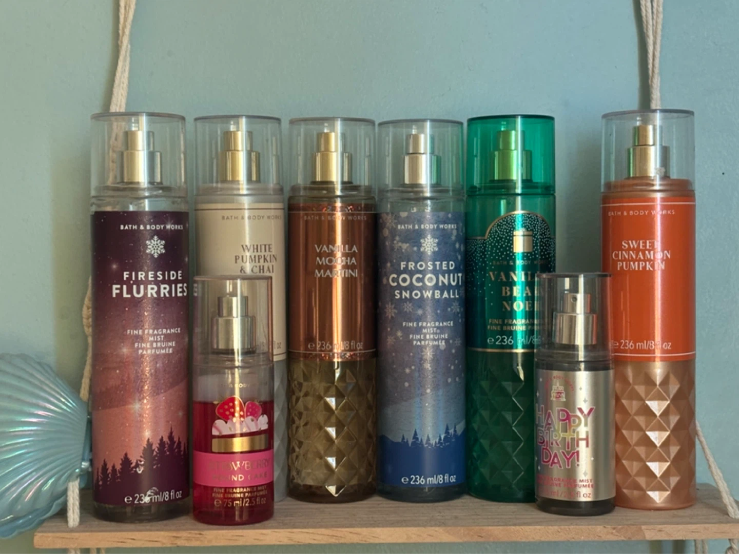 8 Bath & Body Works Perfumes Bundle 😊