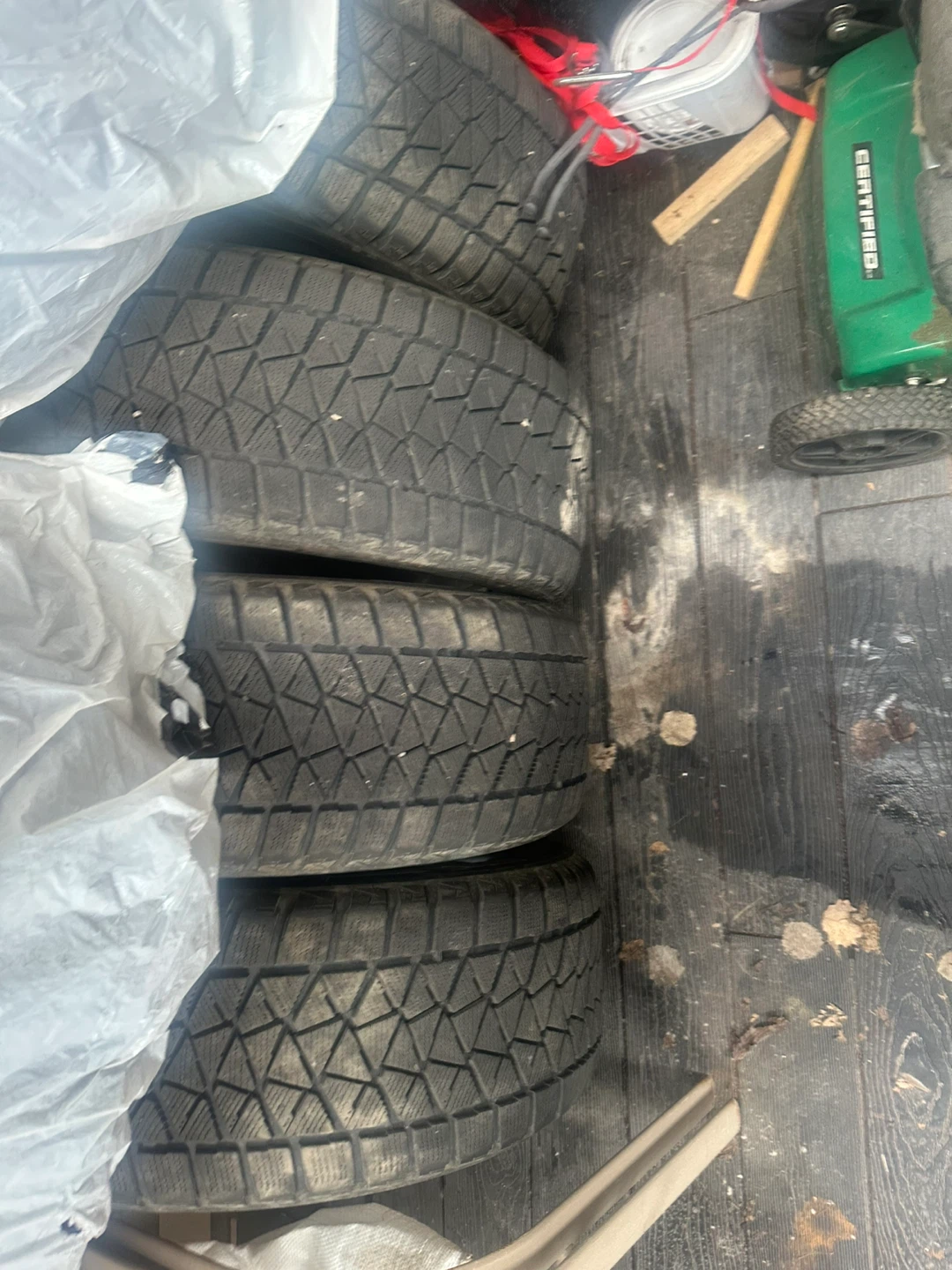 Bridgestone Blizzak Winter Tires - 265/50R20 - photo 4