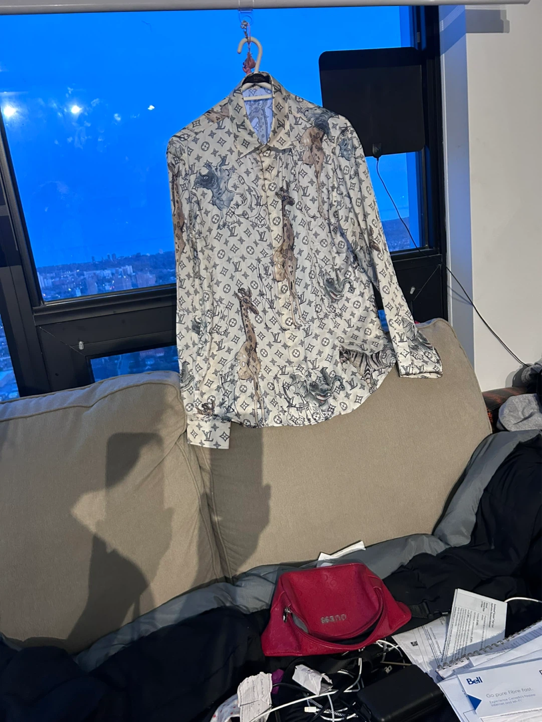 Louis Vuitton Printed Button-Up Shirt - photo 2