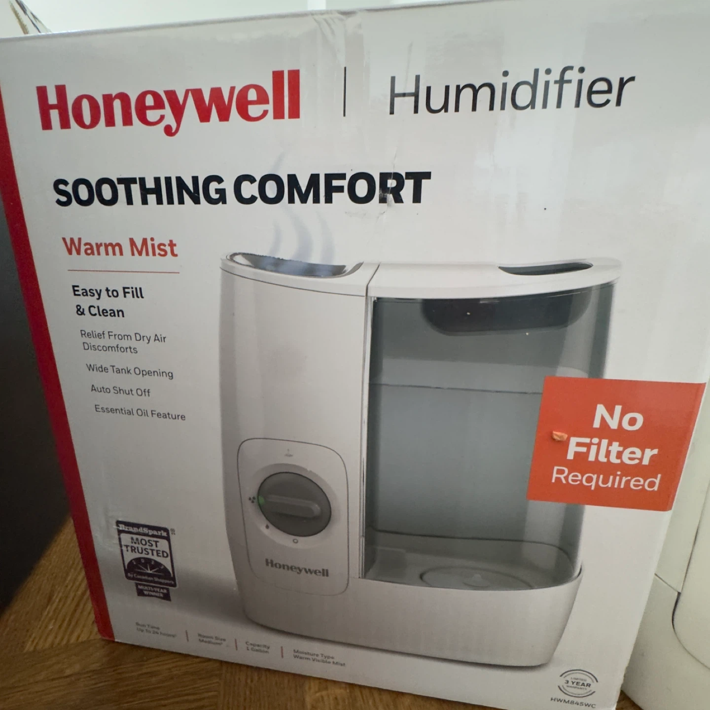 Honeywell Warm Mist Humidifier