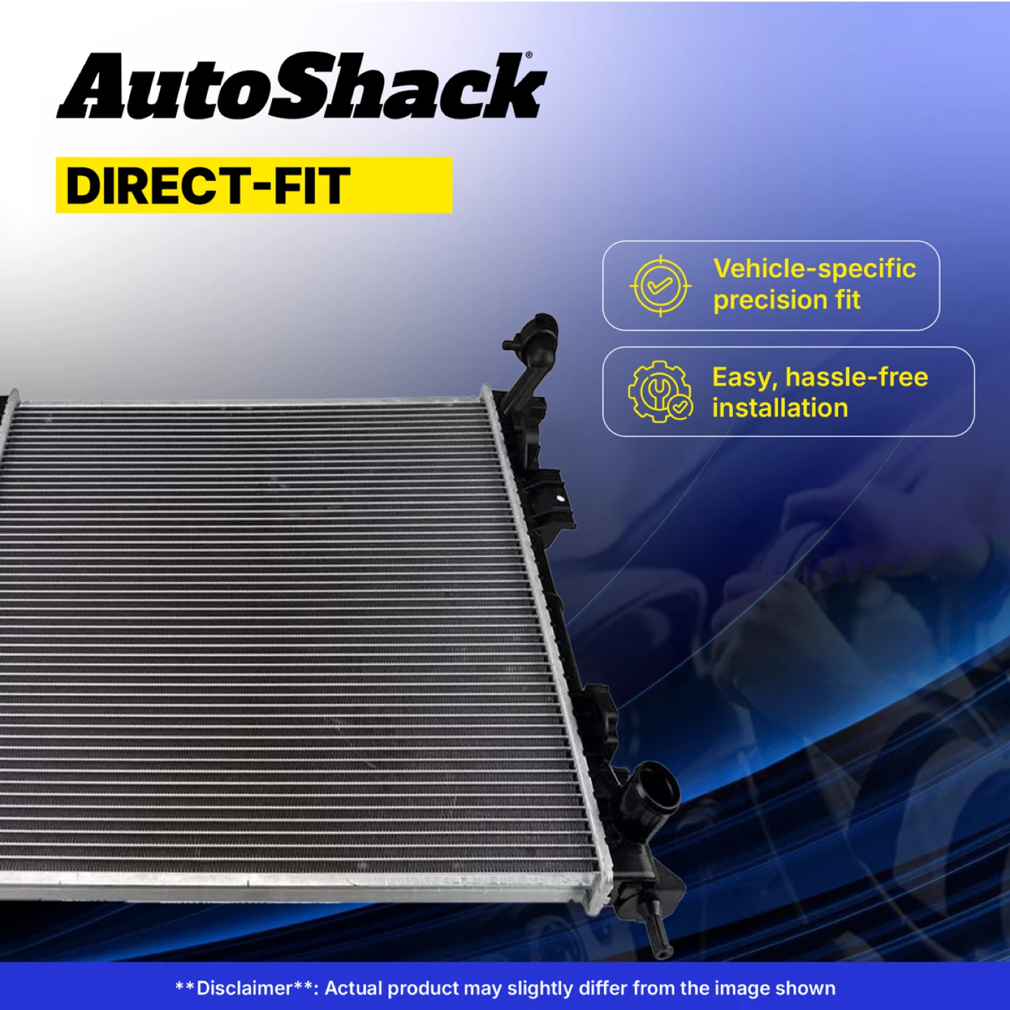 AutoShack Radiator for Nissan Rogue 2008-2013 - photo 2