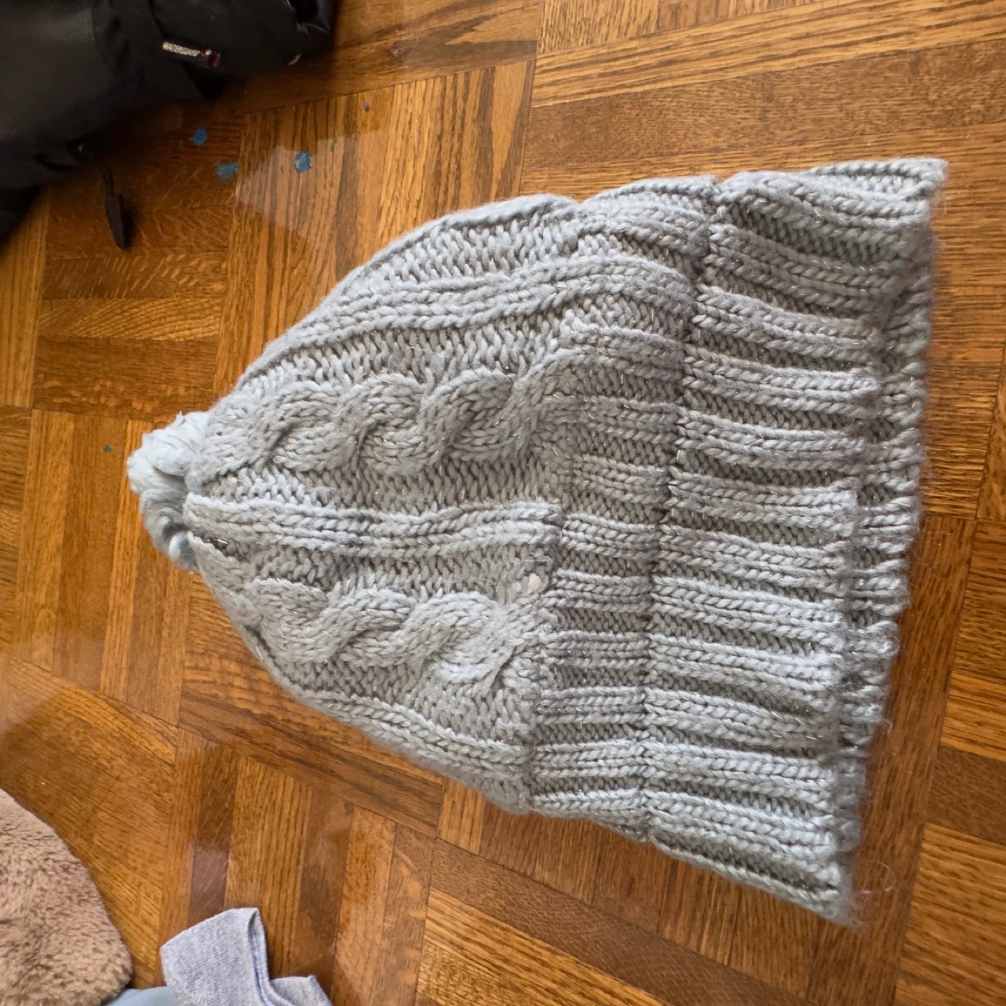 Black Knit Balaclava Hood - photo 3