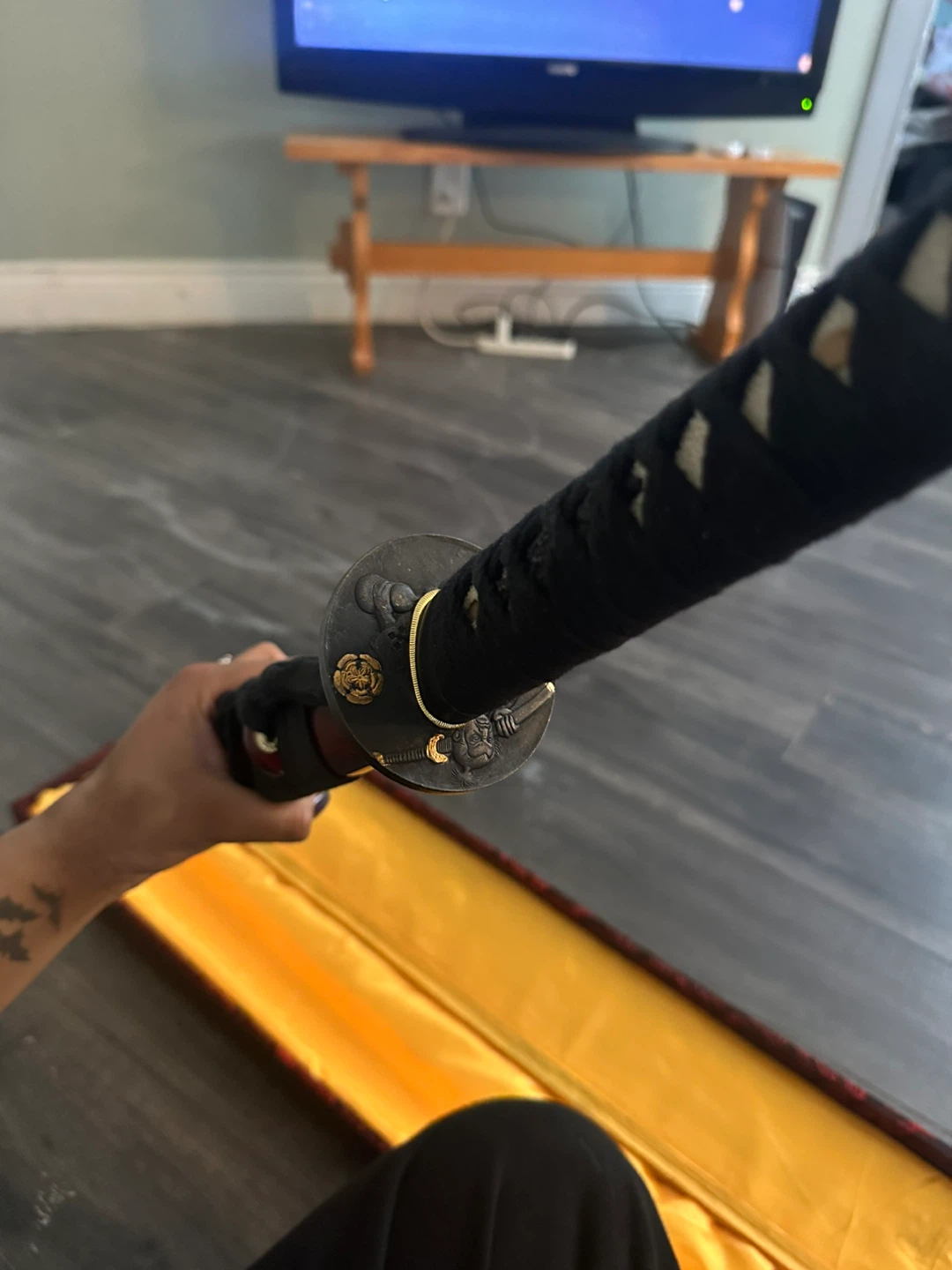 Decorative Katana Sword in Display Box - photo 2