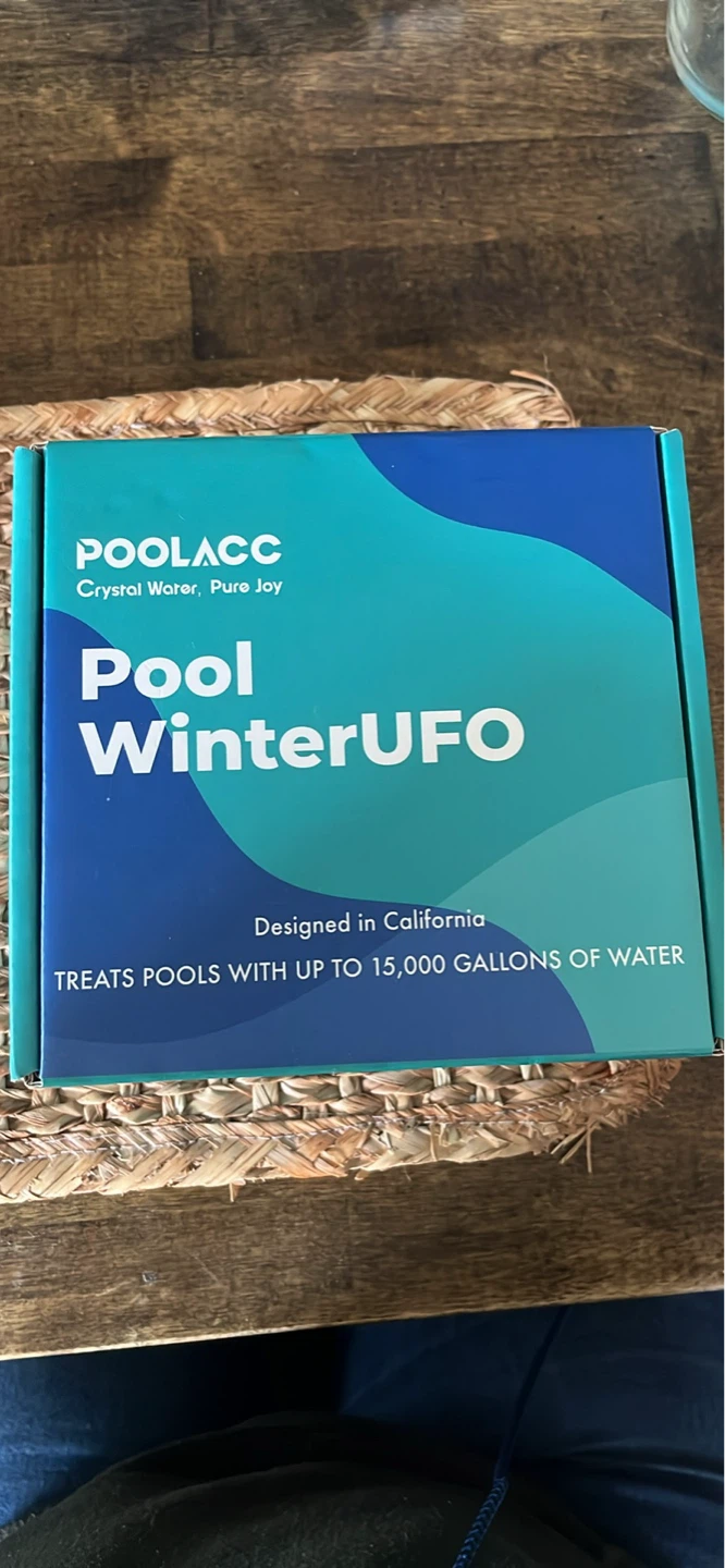 POOLACC Pool WinterUFO Water Clarifier for up to 15,000 Gallons