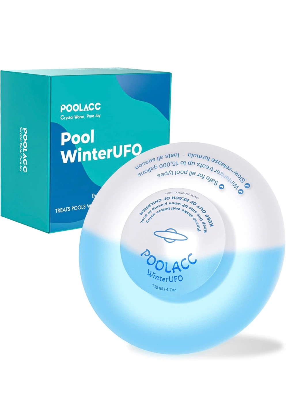 POOLACC Pool WinterUFO Water Clarifier for up to 15,000 Gallons - photo 3