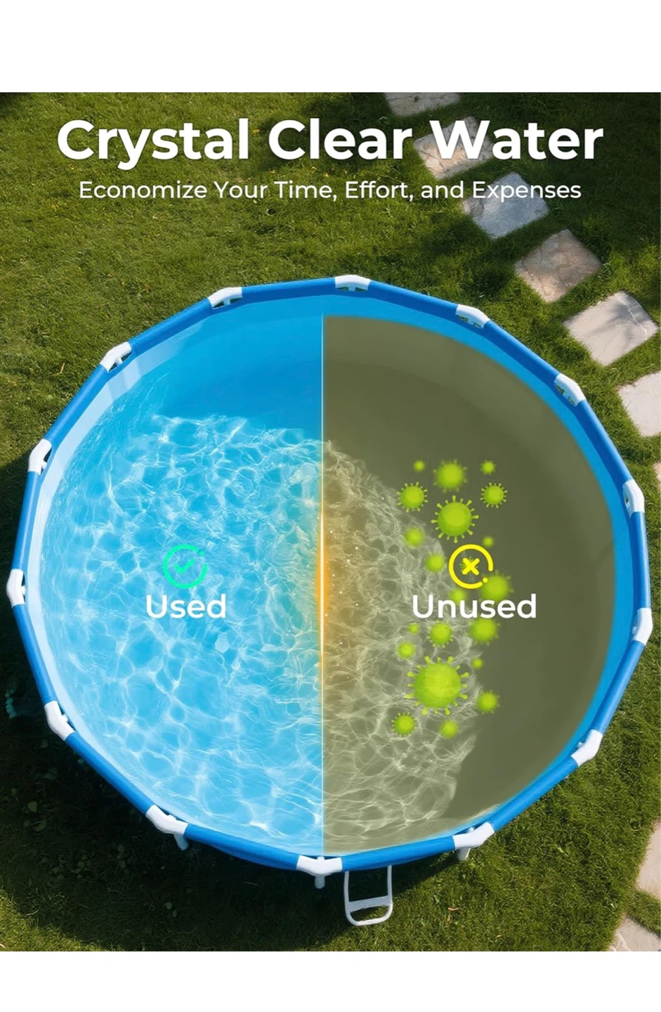 POOLACC Pool WinterUFO Water Clarifier for up to 15,000 Gallons - photo 4