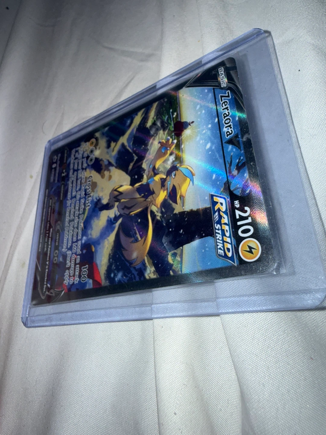 Zeraora V  166/198 - Chilling Reign  - NM - photo 3