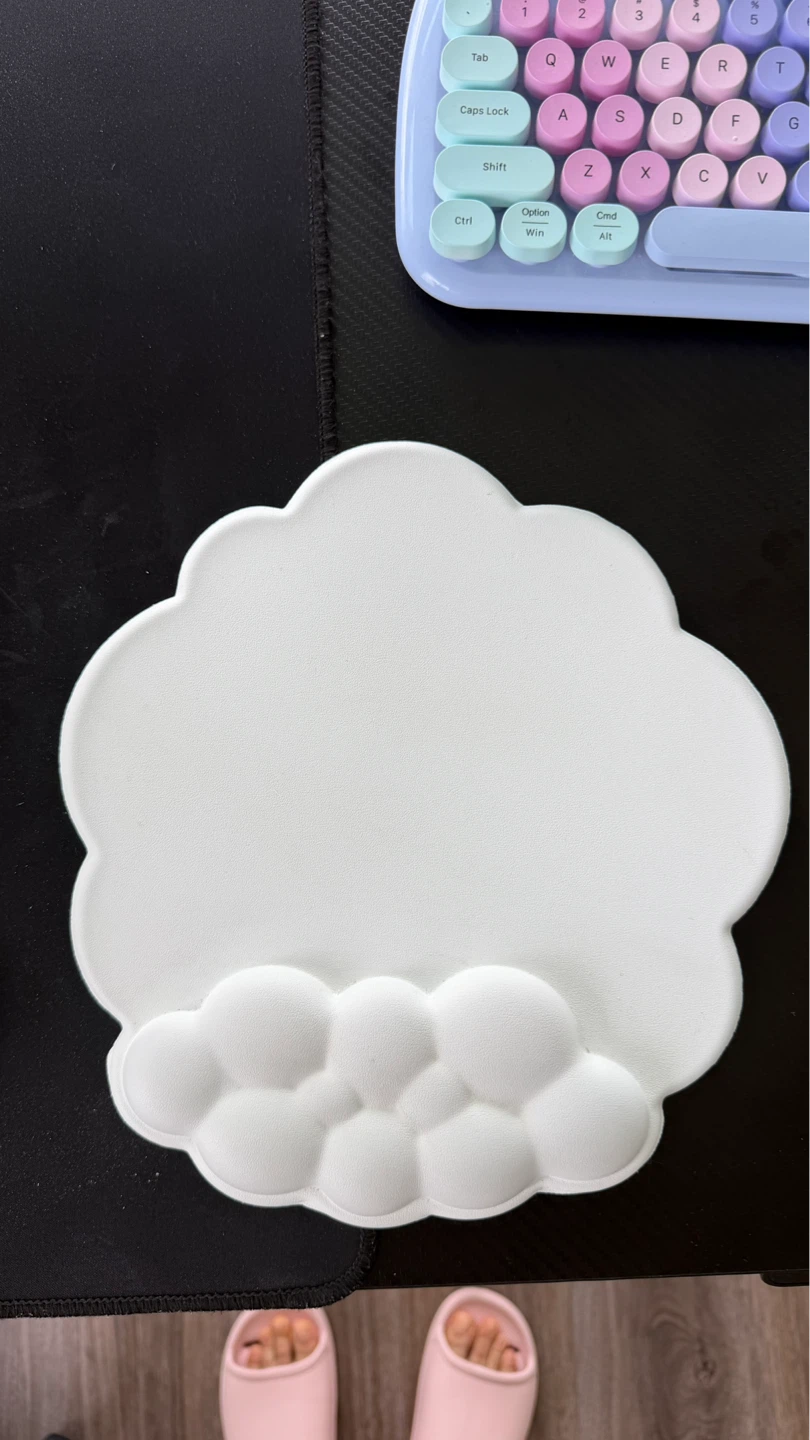 Cloud Shaped mouse pad and  Wrist Rest Pad - photo 2